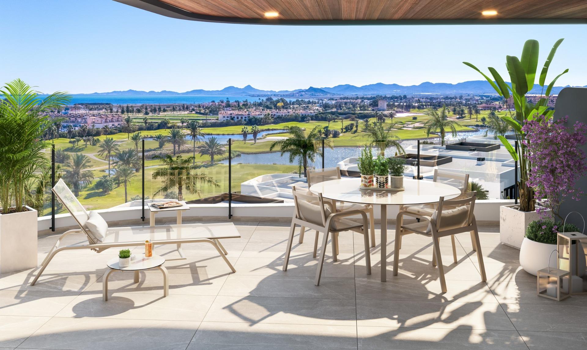 New Build - 2 Bedroom 2 Bathroom Apartment in Los Alcazares - Serena Golf  - Murcia