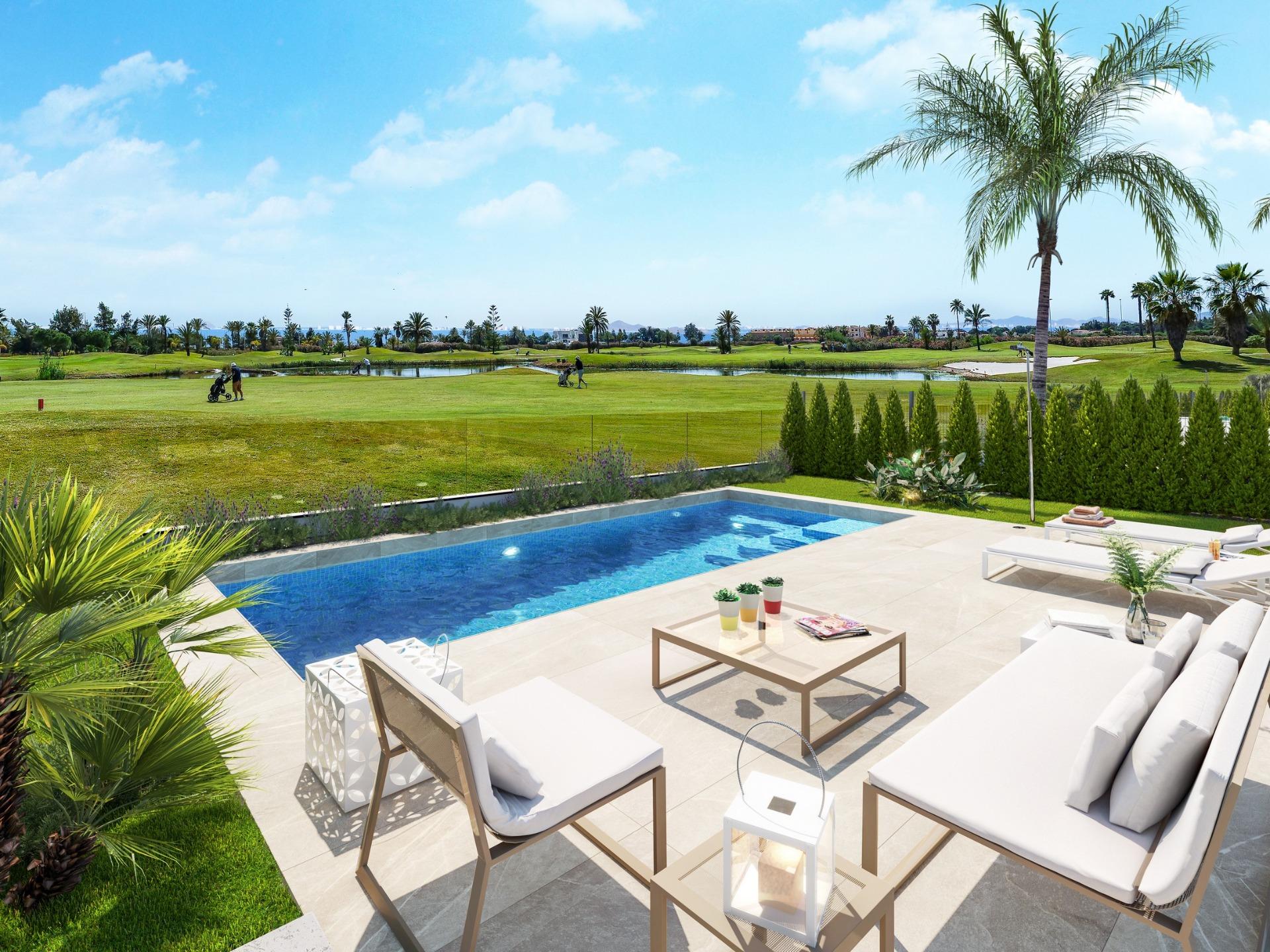 New Build - 3 Bedroom 2 Bathroom Villa in Los Alcazares - Serena Golf  - Murcia