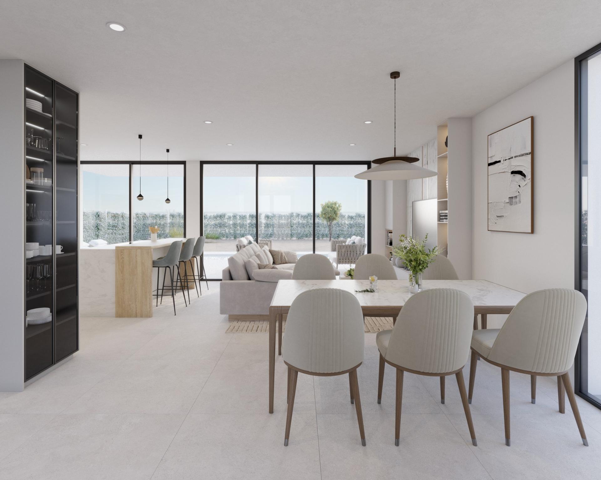 New Build - 3 Bedroom 2 Bathroom Villa in Fuente Álamo - Hacienda del Alamo  - Murcia