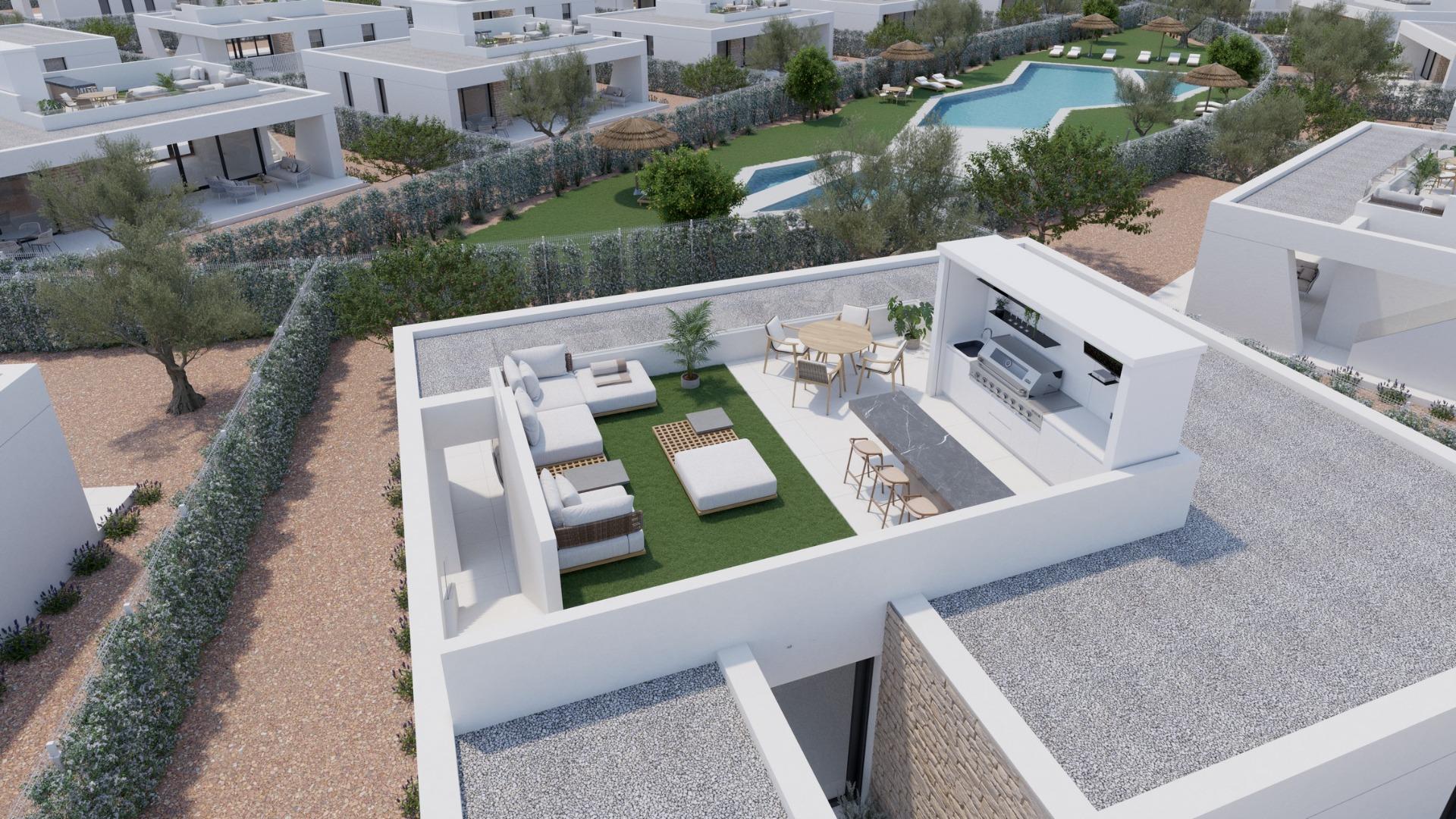 New Build - 3 Bedroom 2 Bathroom Villa in Fuente Álamo - Hacienda del Alamo  - Murcia