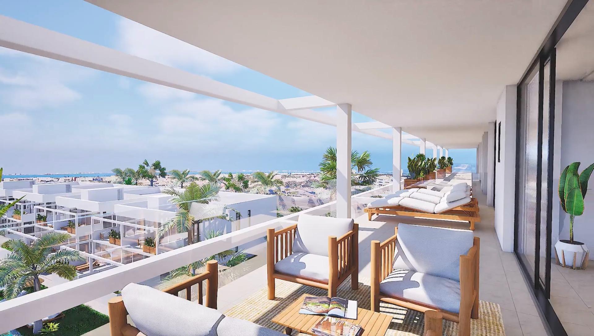 New Build - 3 Bedroom 2 Bathroom Apartment in Cartagena - Mar De Cristal  - Murcia