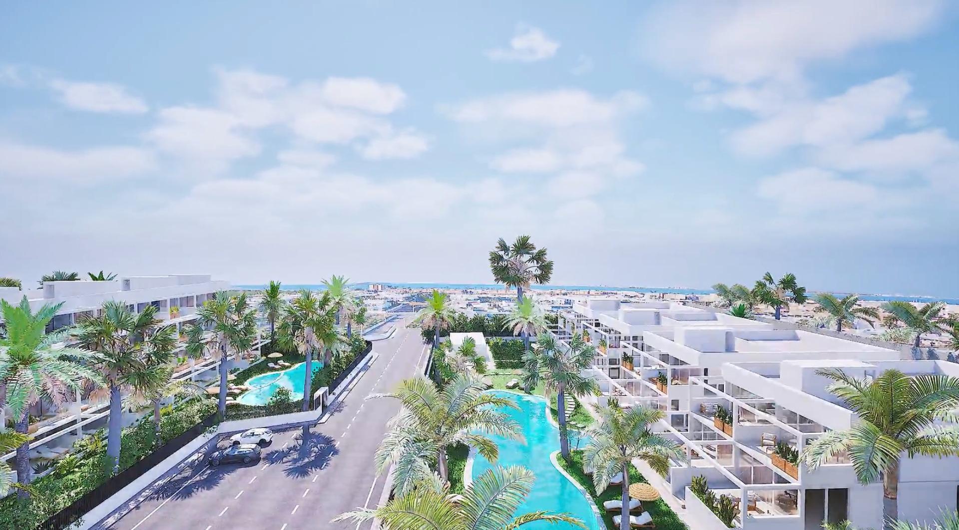New Build - 2 Bedroom 2 Bathroom Apartment in Cartagena - Mar De Cristal  - Murcia