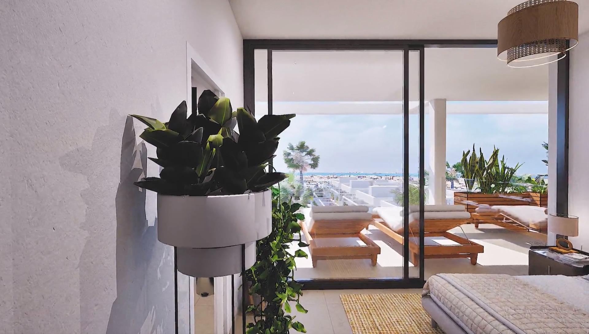 New Build - 2 Bedroom 2 Bathroom Apartment in Cartagena - Mar De Cristal  - Murcia