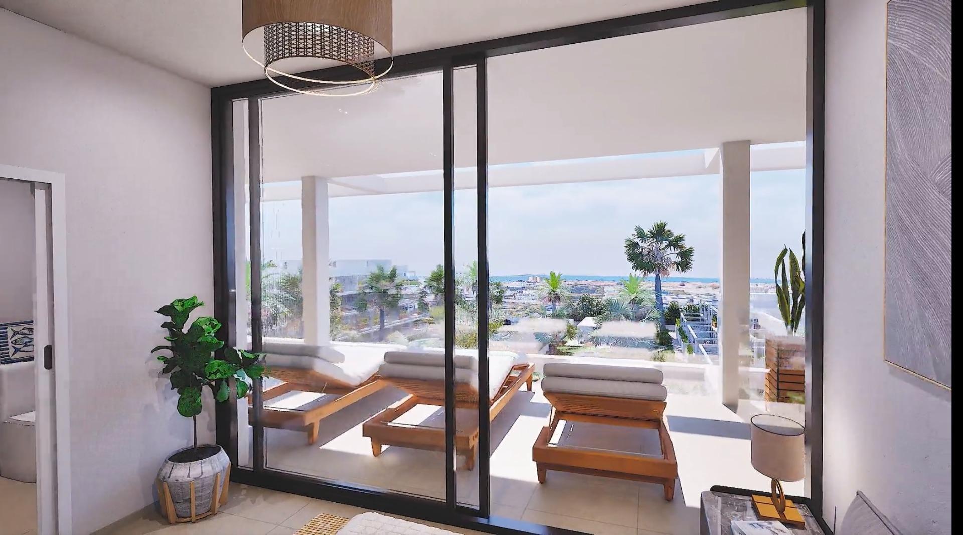 New Build - 2 Bedroom 2 Bathroom Apartment in Cartagena - Mar De Cristal  - Murcia