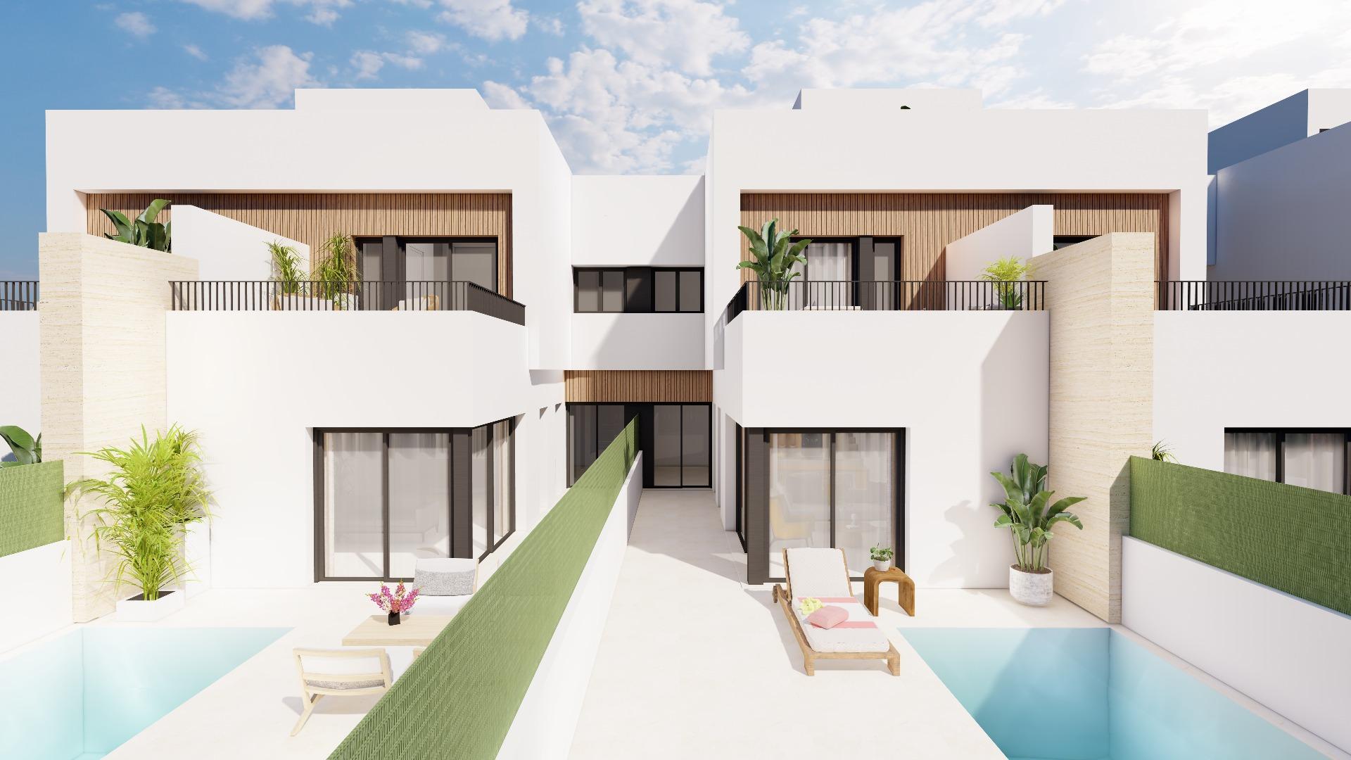 New Build - 3 Bedroom 3 Bathroom Villa in Santiago de la Ribera - Santiago De La Ribera  - Murcia