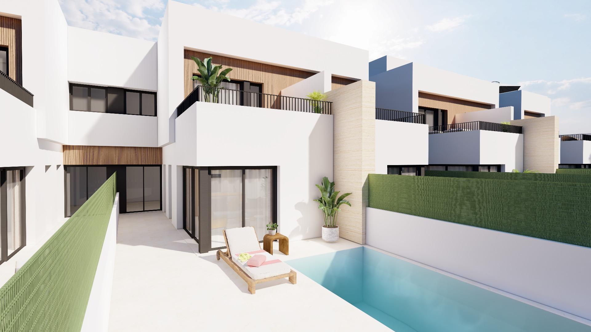 New Build - 3 Bedroom 3 Bathroom Villa in Santiago de la Ribera - Santiago De La Ribera  - Murcia