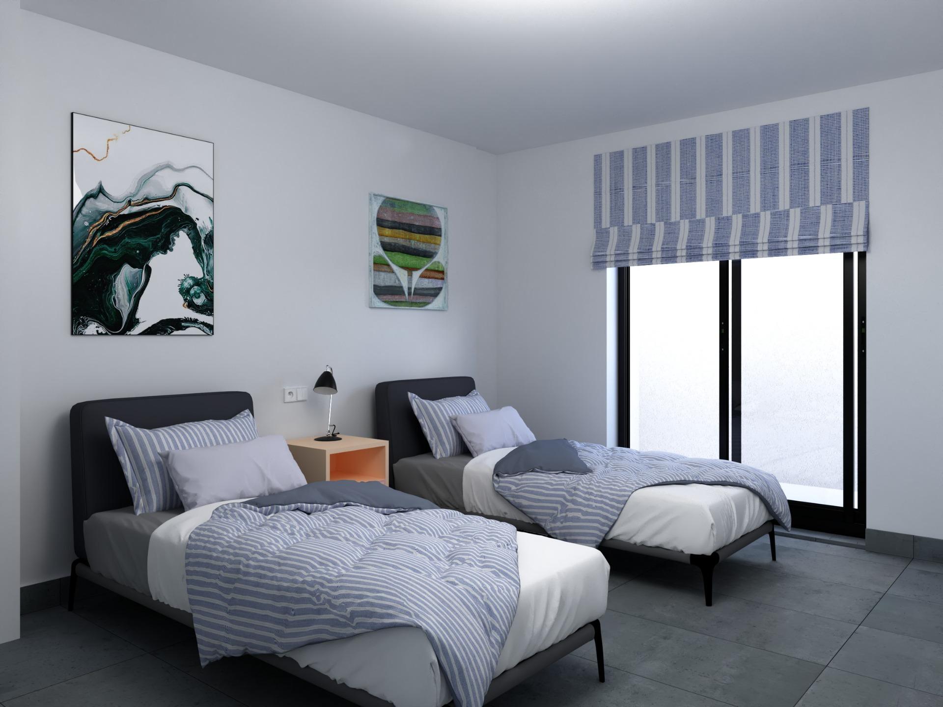 New Build - 3 Bedroom 2 Bathroom Villa in San Javier - pueblo  - Murcia