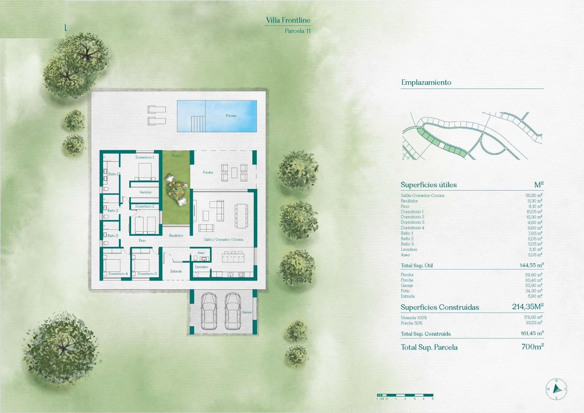 New Build - 4 Bedroom 3 Bathroom Villa in Fuente Álamo - Hacienda del Alamo  - Murcia