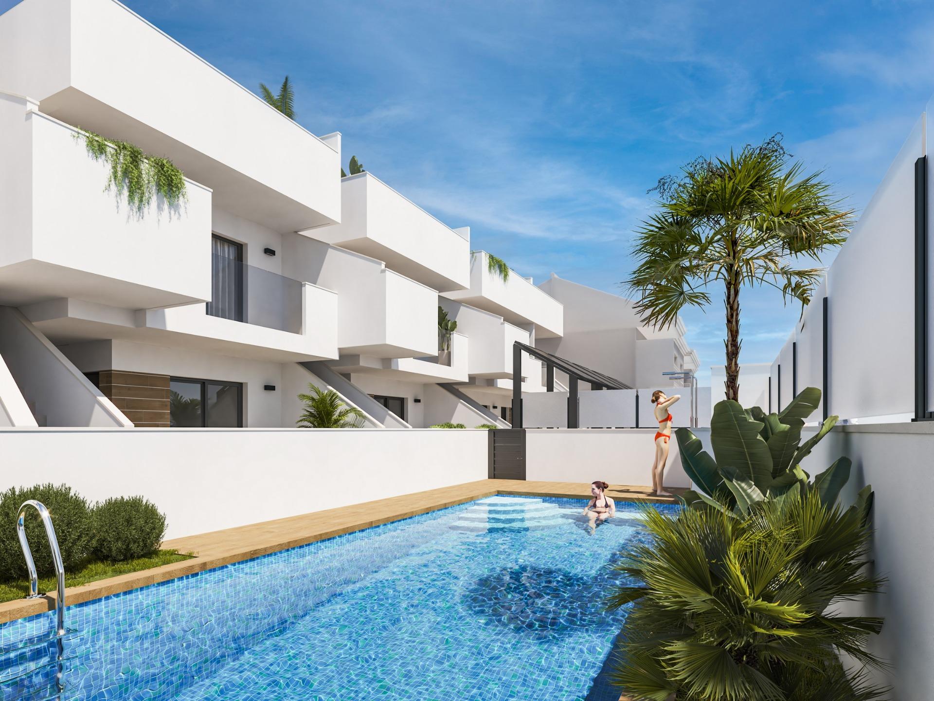 New Build - 1 Bedroom 1 Bathroom Bungalow in San Pedro del Pinatar - Los Antolinos  - Murcia