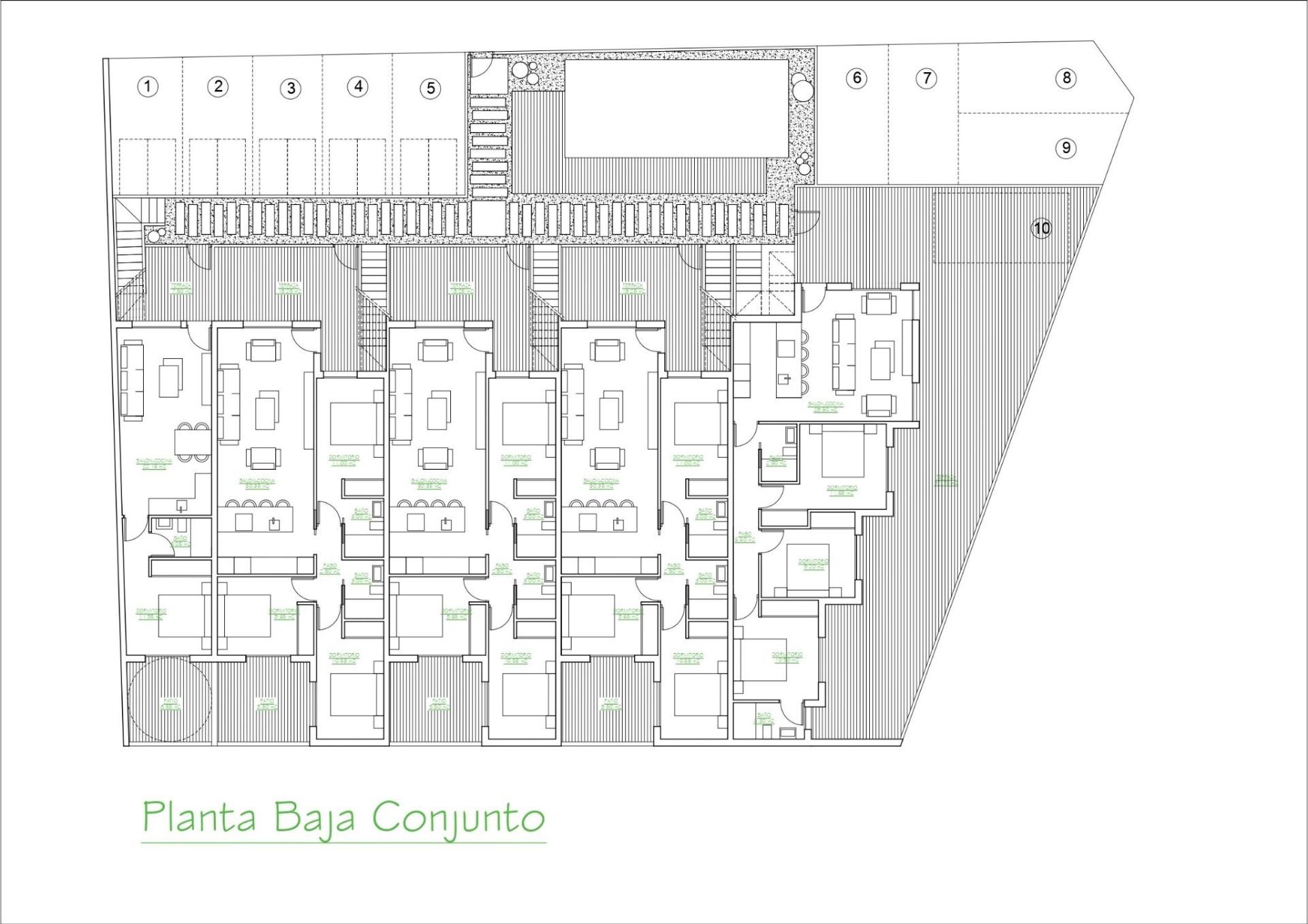 New Build - 1 Bedroom 1 Bathroom Bungalow in San Pedro del Pinatar - Los Antolinos  - Murcia