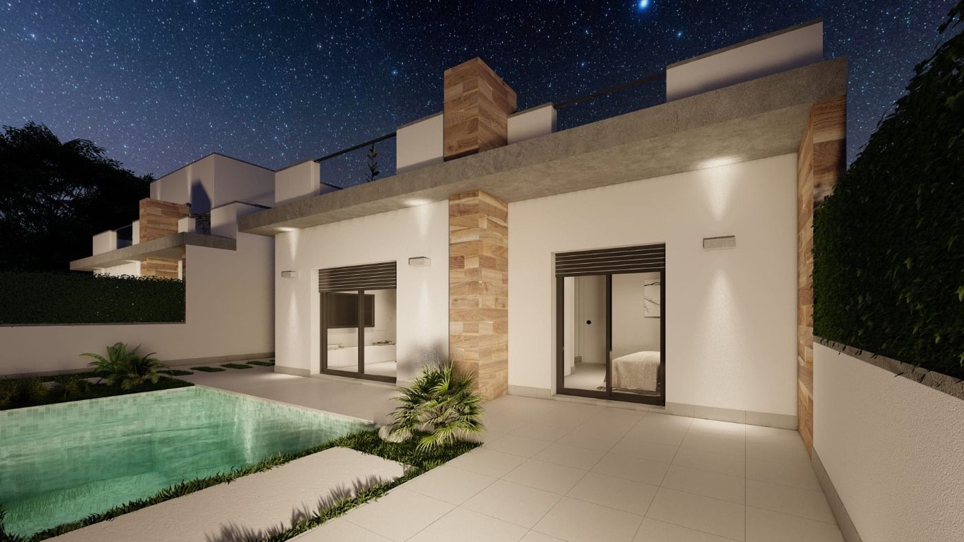 New Build - 2 Bedroom 2 Bathroom Villa in Torre Pacheco - Roldán  - Murcia