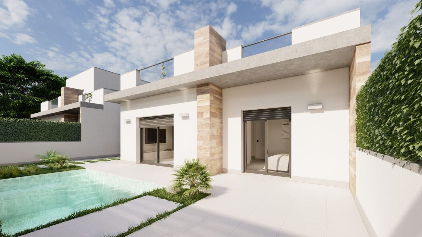New Build - 2 Bedroom 2 Bathroom Villa in Torre Pacheco - Roldán  - Murcia
