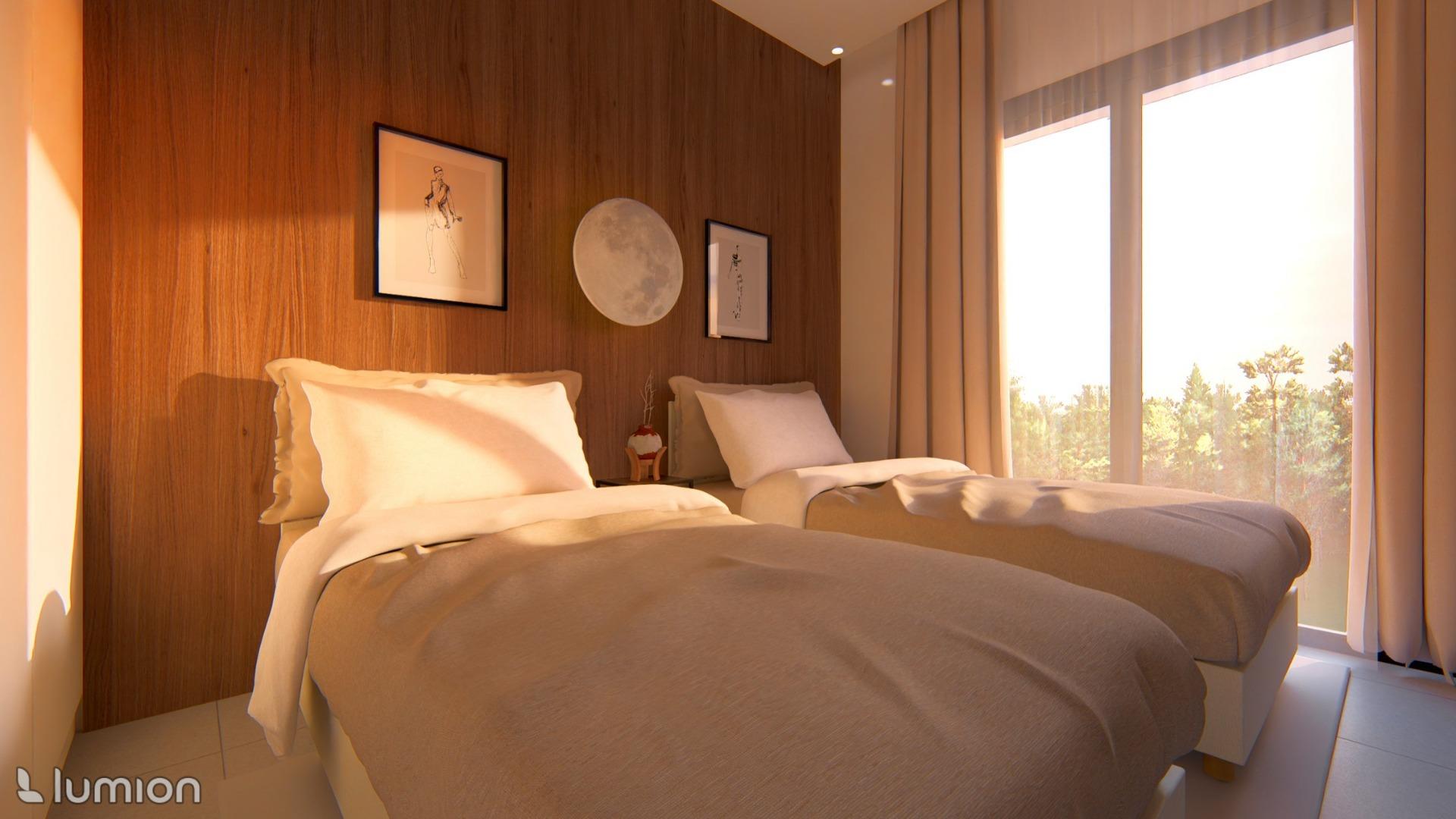 New Build - 3 Bedroom 3 Bathroom Villa in San Javier - Santiago De La Ribera  - Murcia