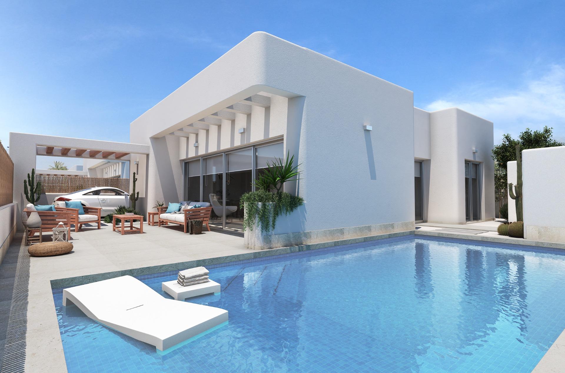 New Build - 3 Bedroom 2 Bathroom Villa in Los Alcazares - Serena Golf  - Murcia