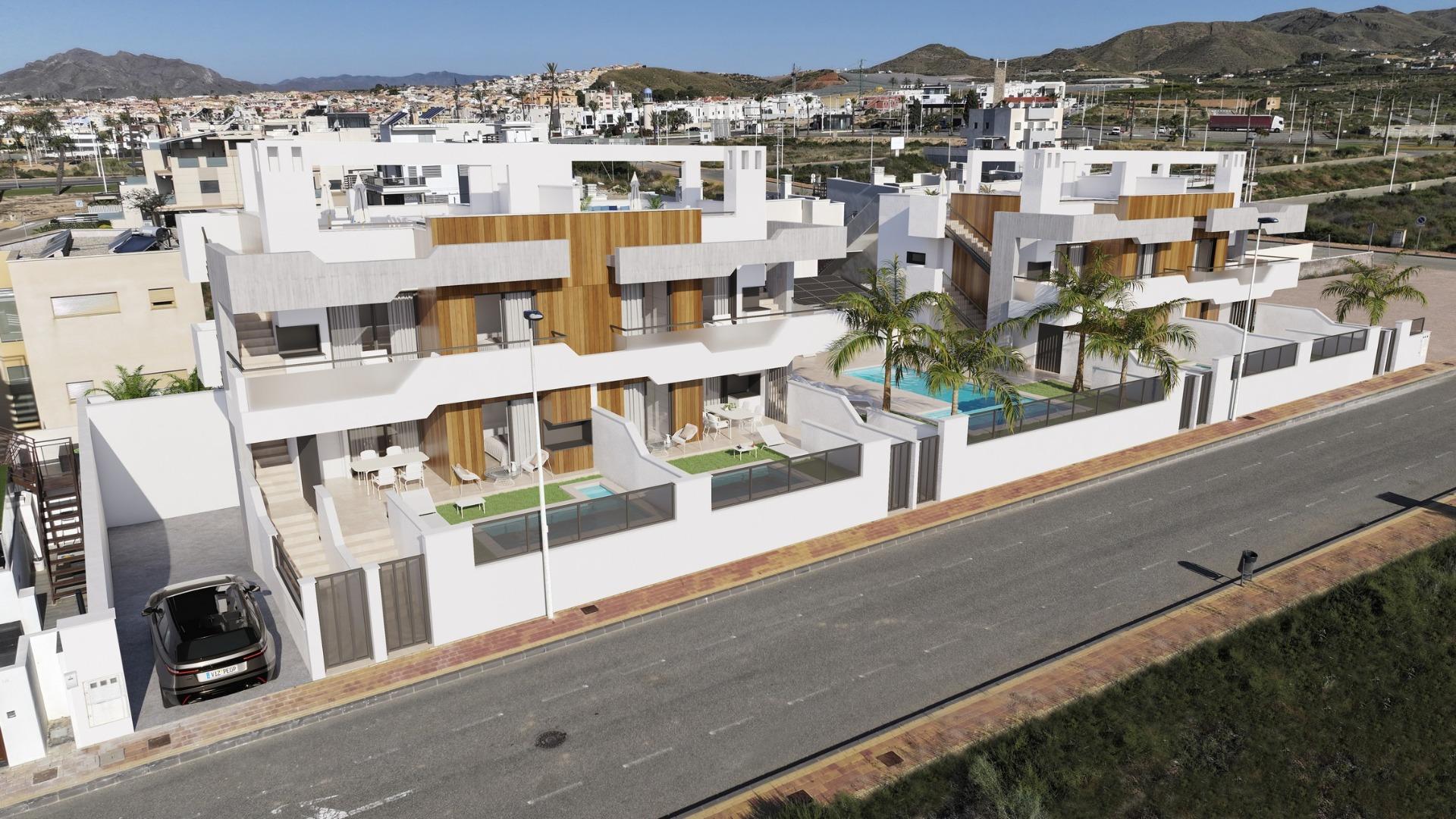 New Build - 3 Bedroom 2 Bathroom Bungalow in Puerto de Mazarron - Playa Negra  - Murcia