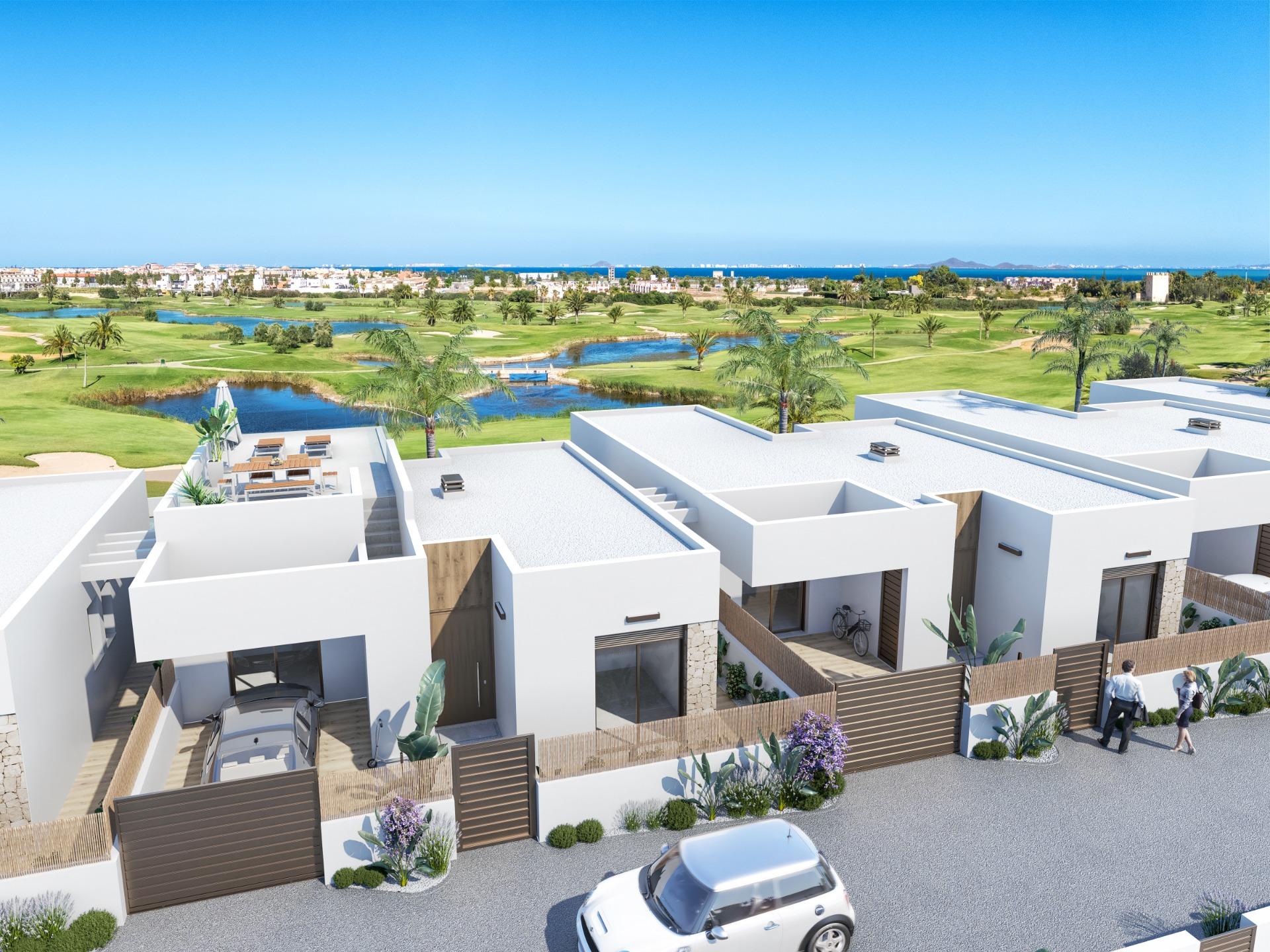 New Build - 3 Bedroom 2 Bathroom Villa in Los Alcazares - Serena Golf  - Murcia