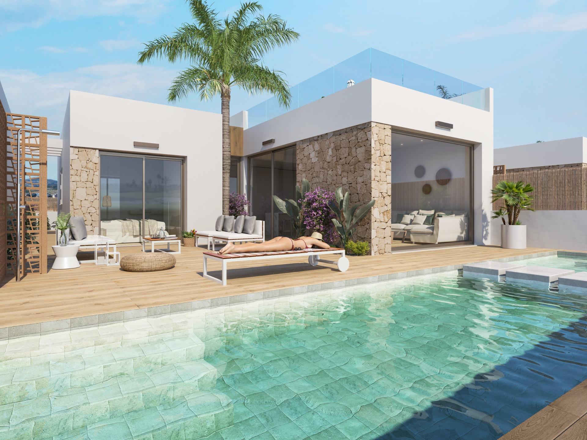 New Build - 3 Bedroom 2 Bathroom Villa in Los Alcazares - Serena Golf  - Murcia