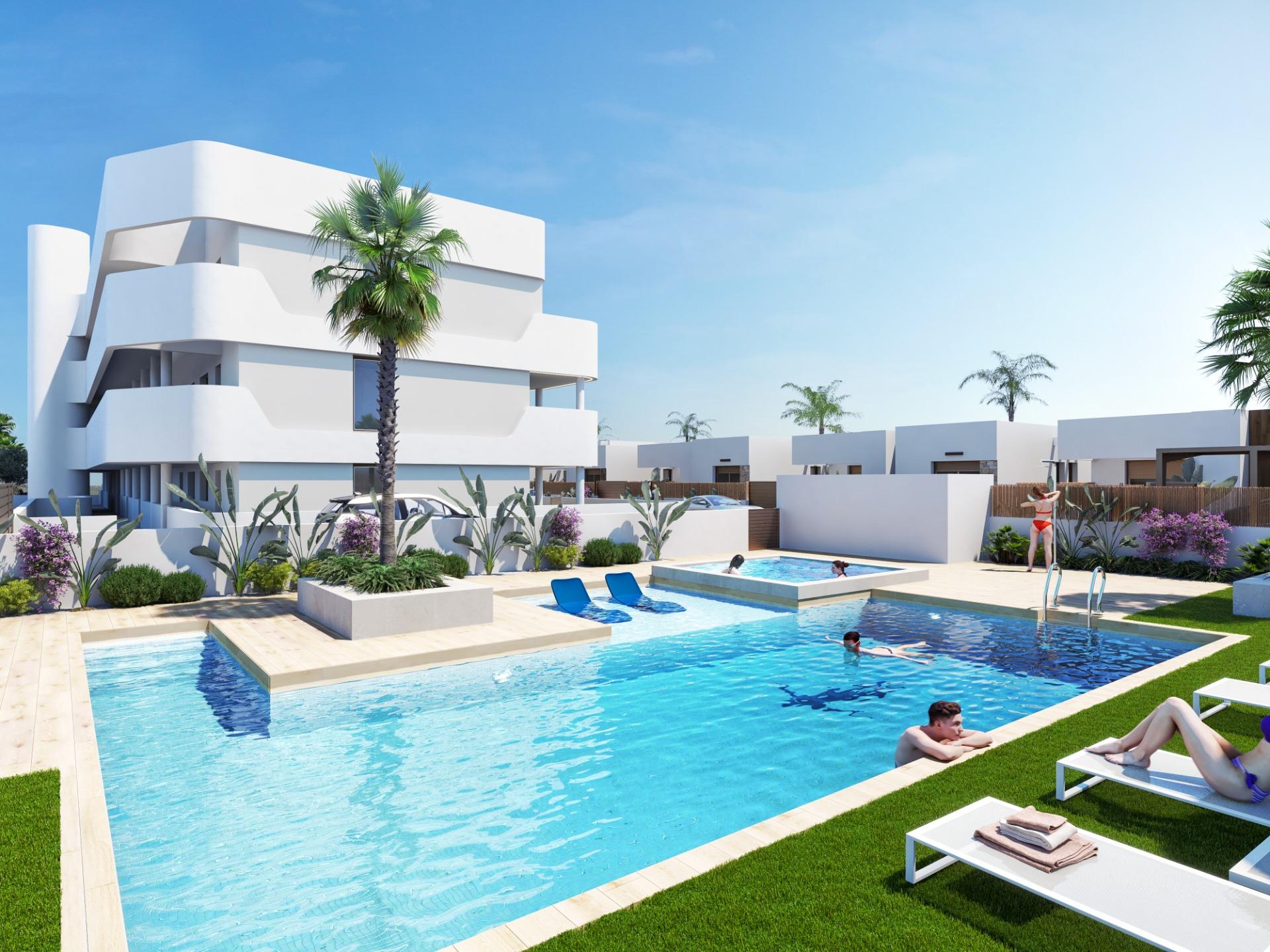 New Build - 2 Bedroom 2 Bathroom Apartment in Los Alcazares - Serena Golf  - Murcia