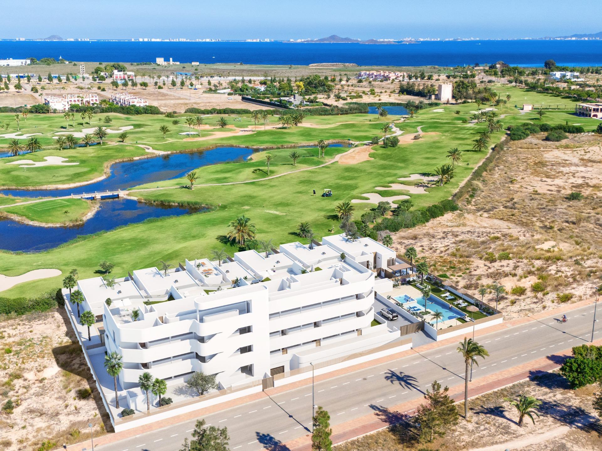 New Build - 2 Bedroom 2 Bathroom Apartment in Los Alcazares - Serena Golf  - Murcia