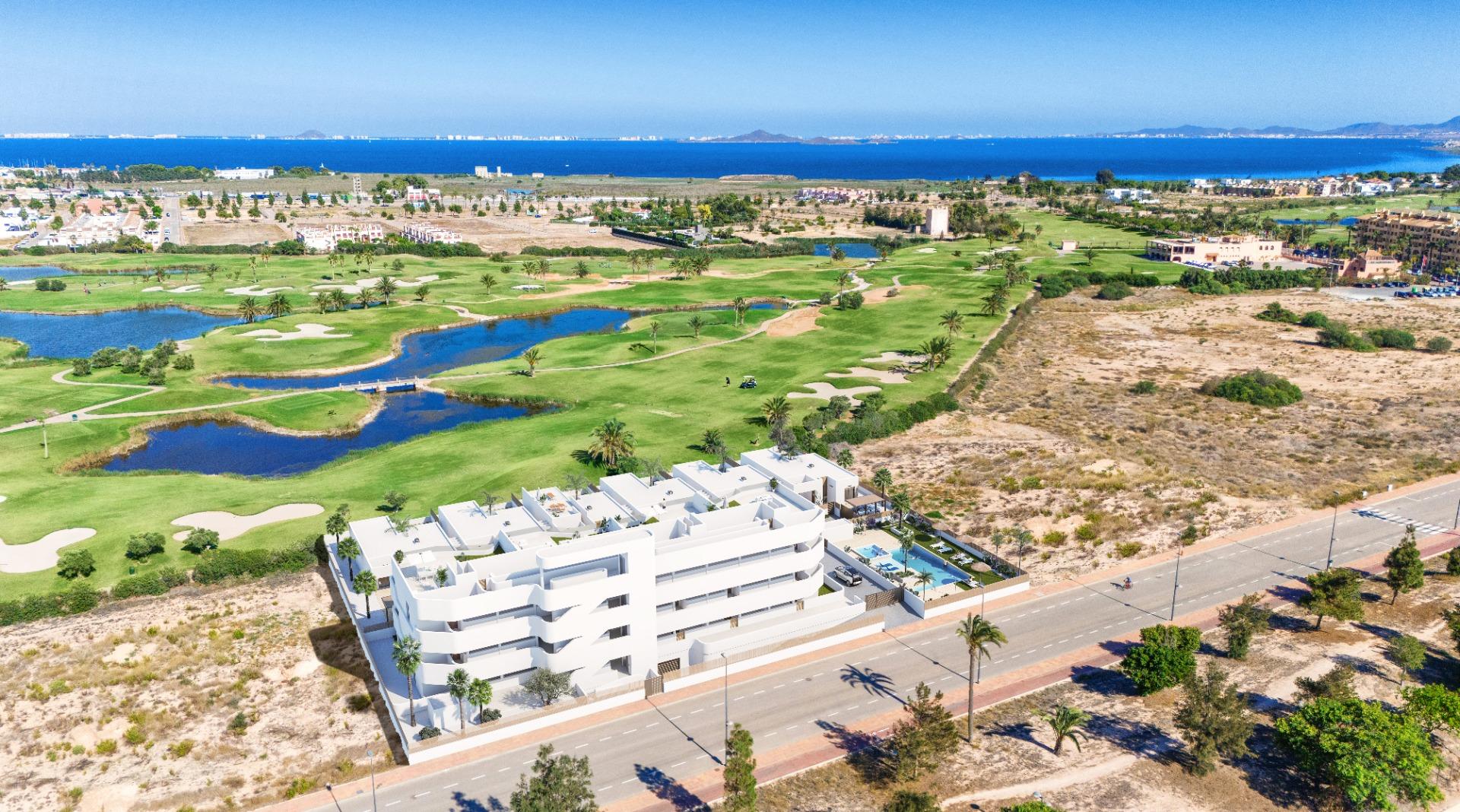 New Build - 2 Bedroom 2 Bathroom Apartment in Los Alcazares - Serena Golf  - Murcia