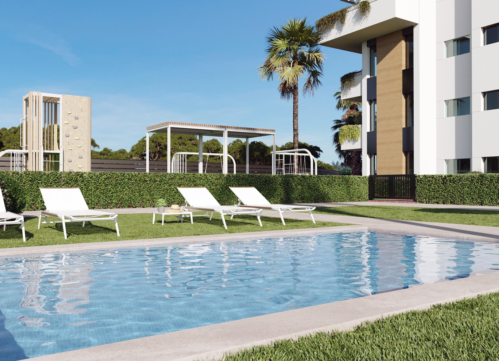 New Build - 2 Bedroom 2 Bathroom Apartment in Torre Pacheco - Santa Rosalia Lake And Life Resort  - Murcia