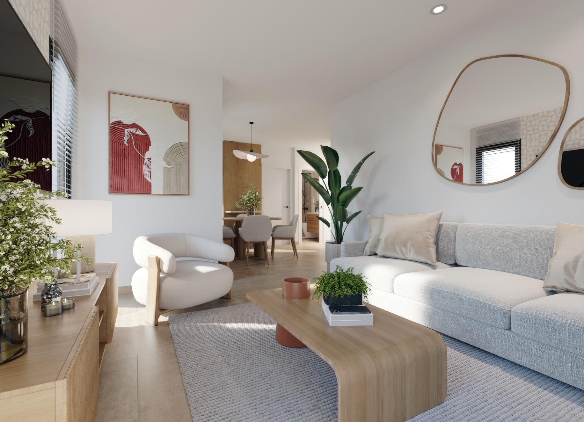 New Build - 2 Bedroom 2 Bathroom Apartment in Torre Pacheco - Santa Rosalia Lake And Life Resort  - Murcia