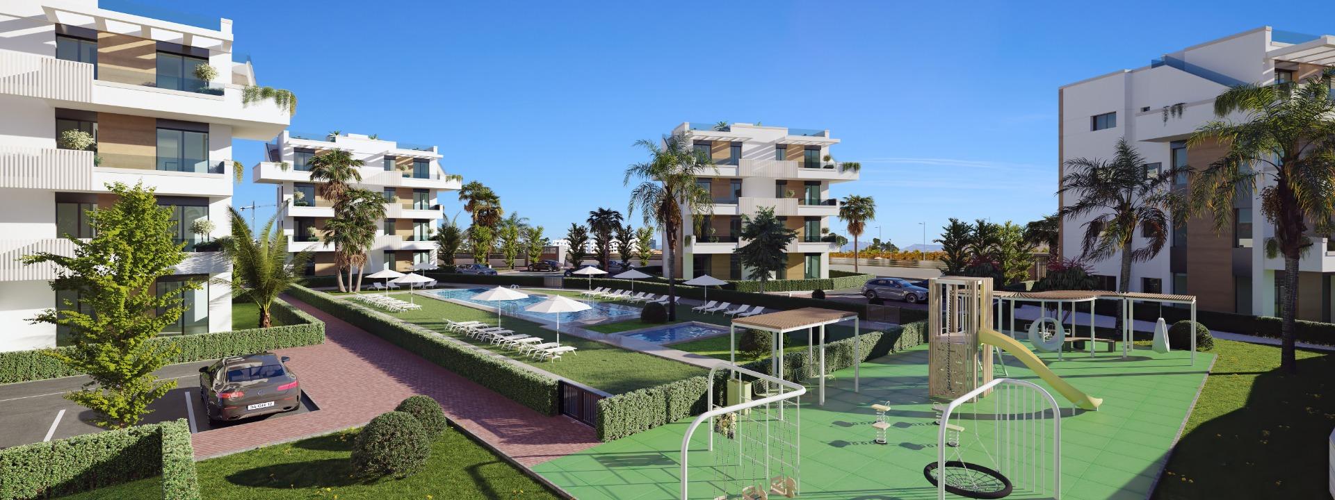 New Build - 2 Bedroom 2 Bathroom Apartment in Torre Pacheco - Santa Rosalia Lake And Life Resort  - Murcia