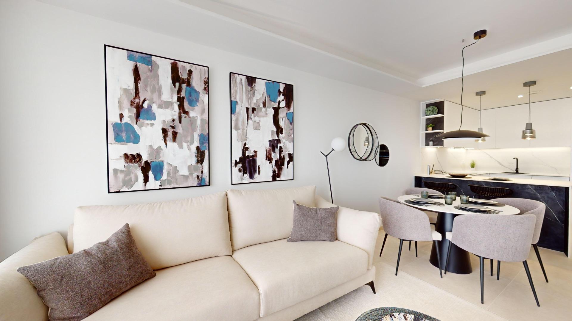 New Build - 3 Bedroom 2 Bathroom Apartment in Lomas de Cabo Roig - Lomas de Cabo Roig  - Alicante