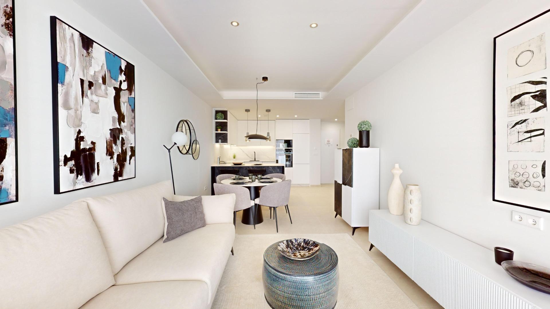 New Build - 3 Bedroom 2 Bathroom Apartment in Lomas de Cabo Roig - Lomas de Cabo Roig  - Alicante