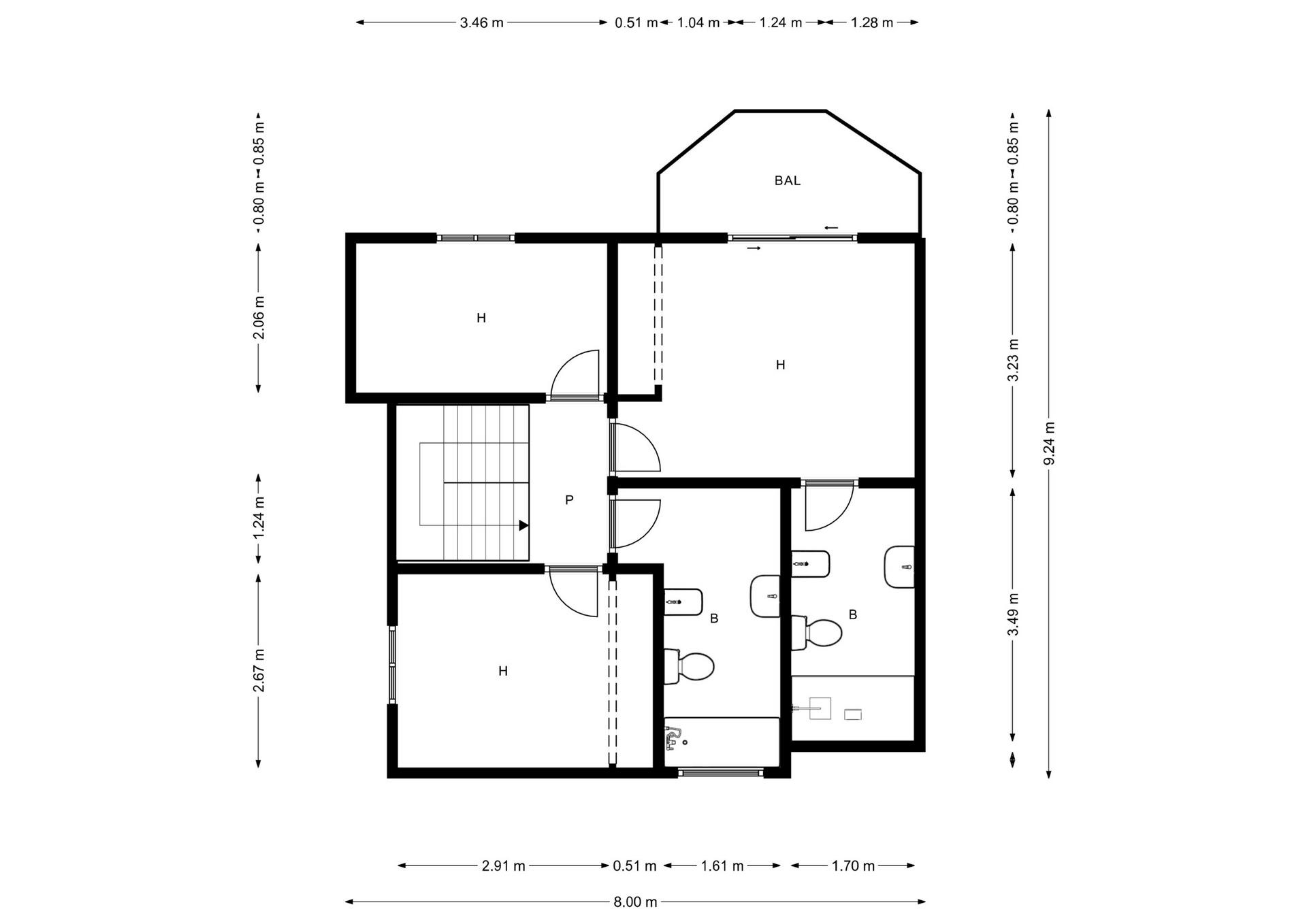 For sale - 5 Bedroom 3 Bathroom house in Playa Flamenca - Los Almendros-La Florida  - Alicante