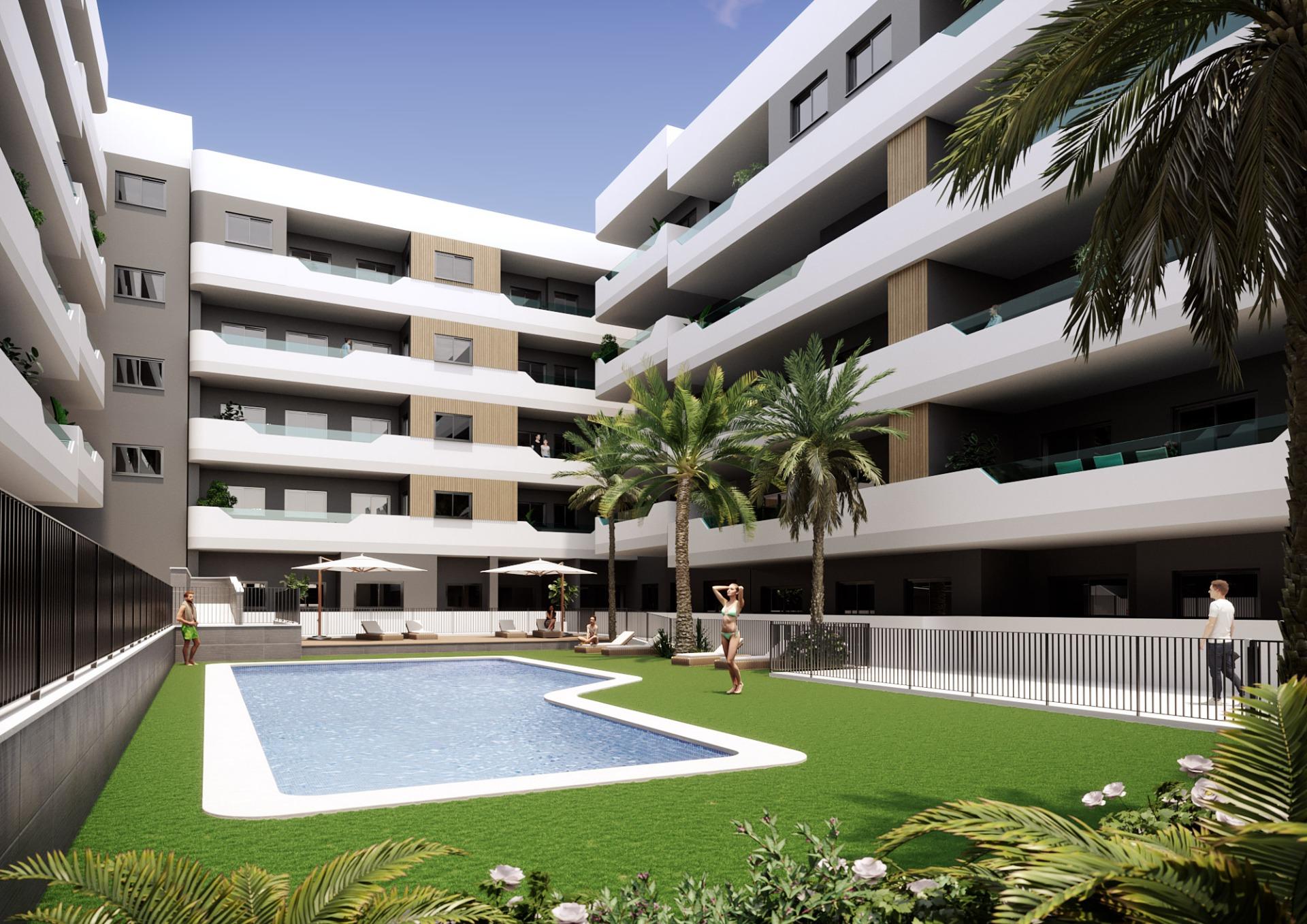 For sale - 2 Bedroom 2 Bathroom Apartment in Santa Pola - Estacion de autobuses  - Alicante