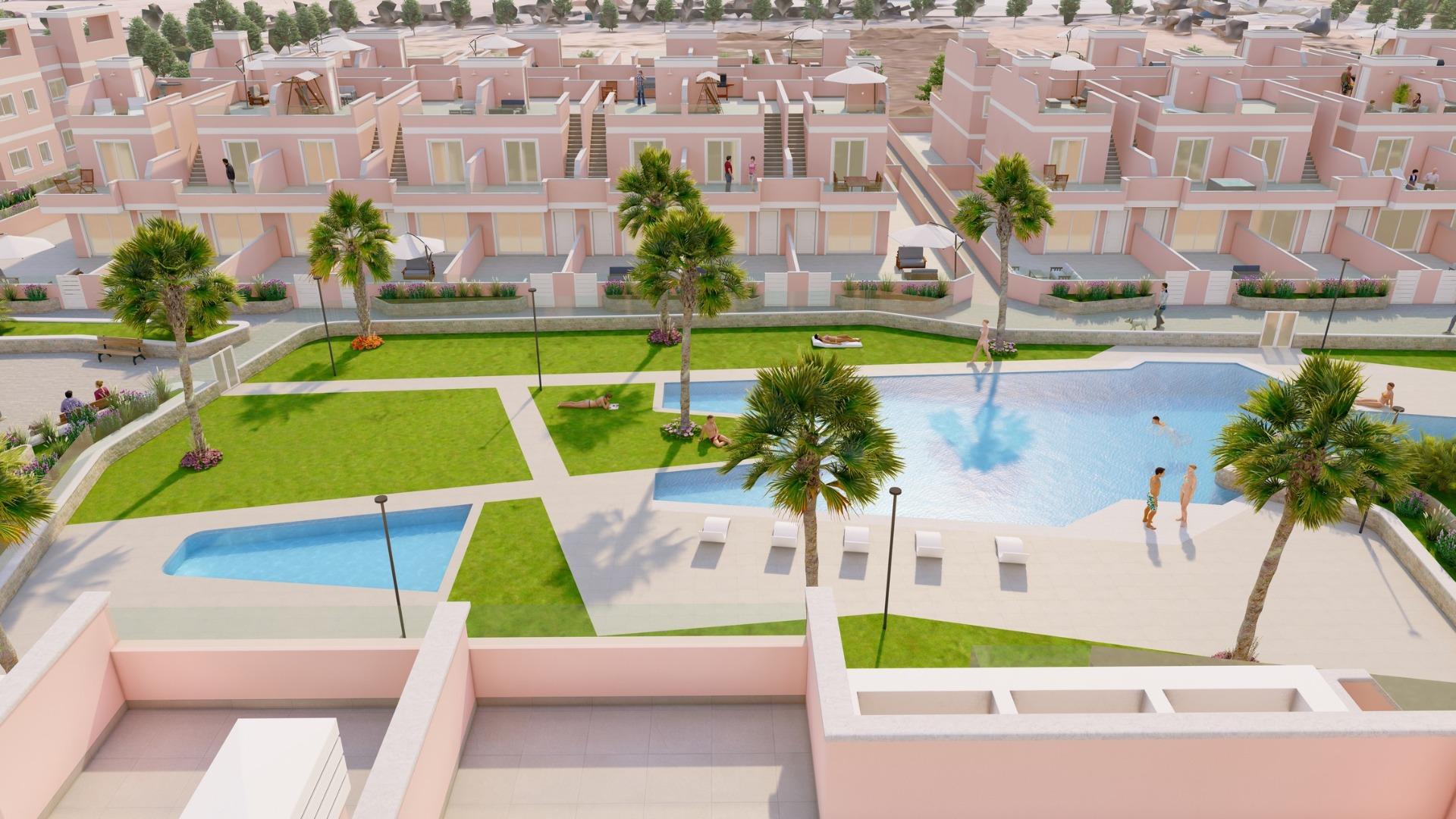 For sale - 3 Bedroom 2 Bathroom Bungalow in Pilar de La Horadada - Lo Monte  - Alicante