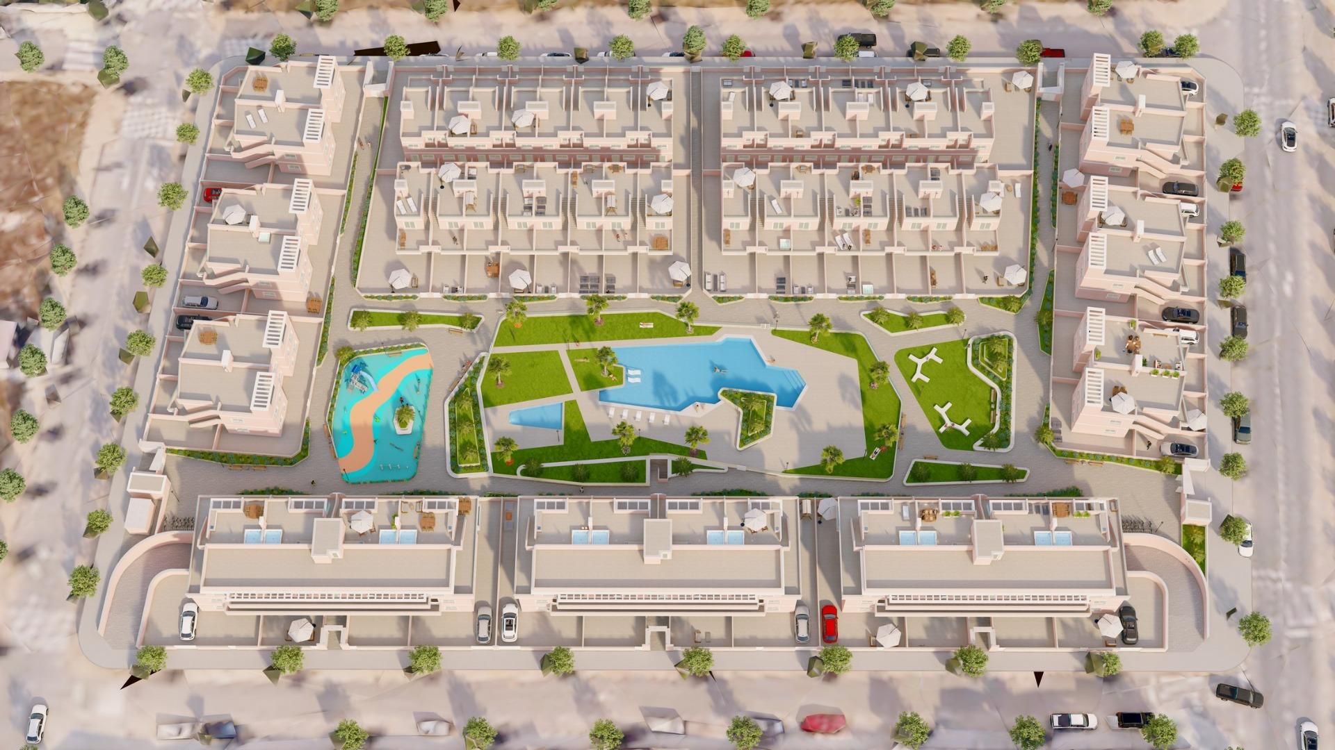 For sale - 3 Bedroom 2 Bathroom Town House in Pilar de La Horadada - Lo Monte  - Alicante