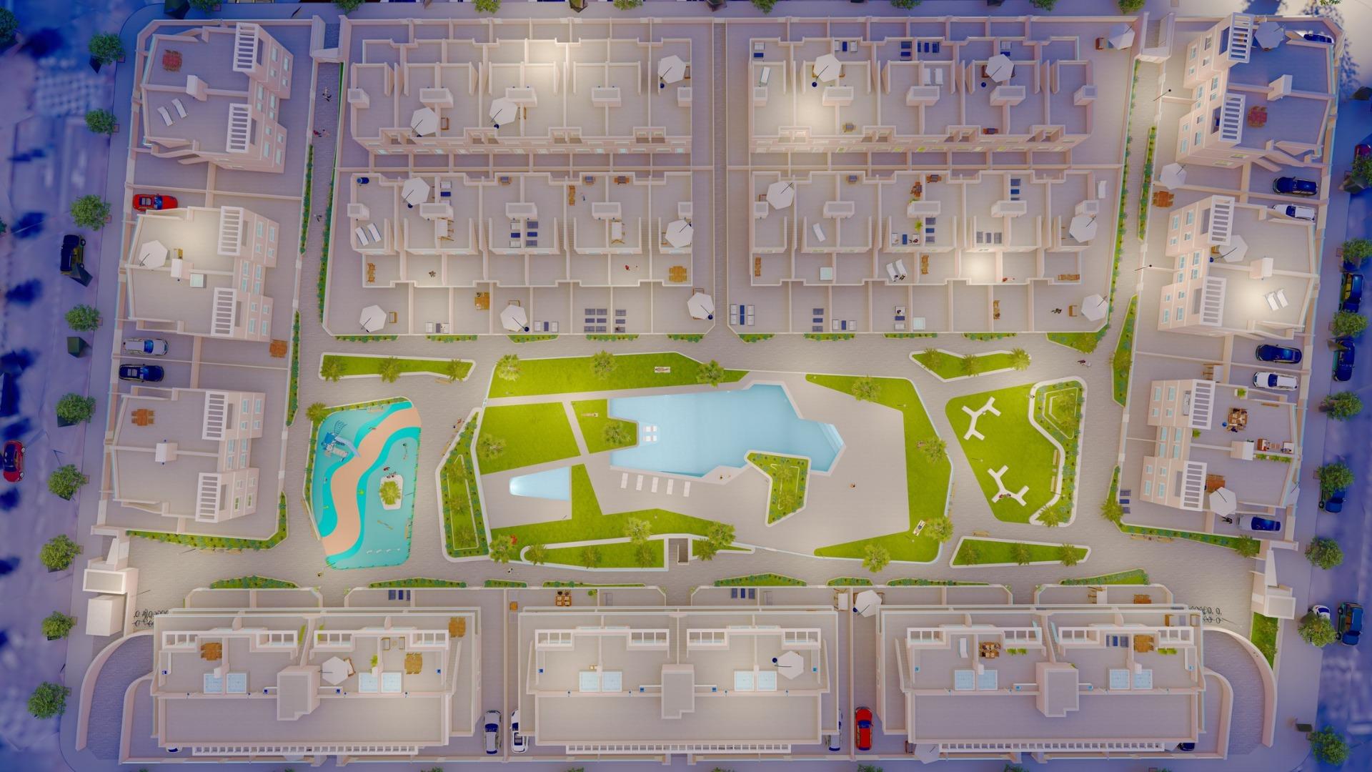 For sale - 3 Bedroom 2 Bathroom Town House in Pilar de La Horadada - Lo Monte  - Alicante