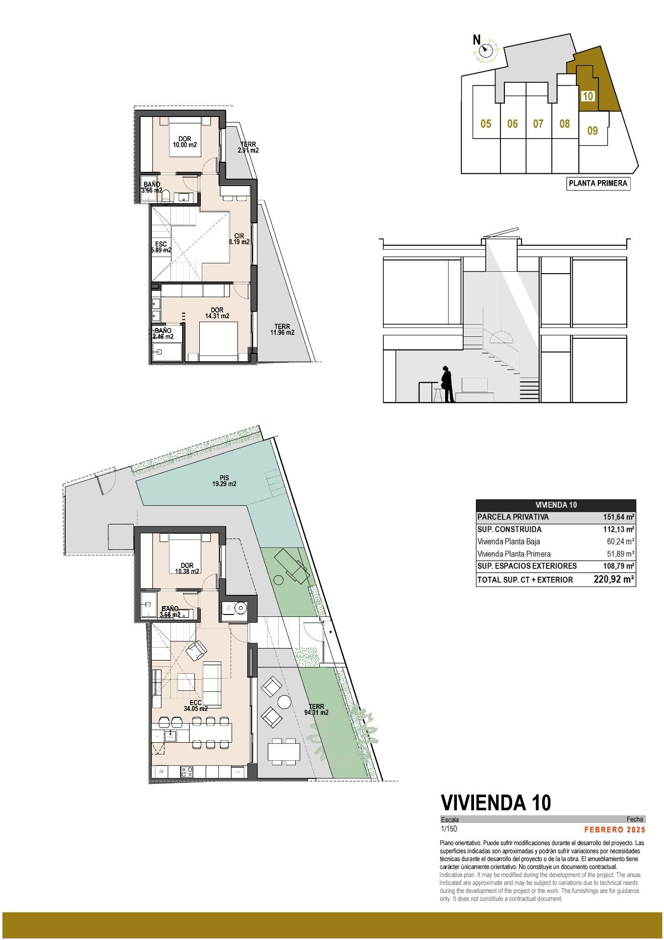 For sale - 3 Bedroom 3 Bathroom Villa in Pilar de La Horadada - parques de Andromeda  - Alicante