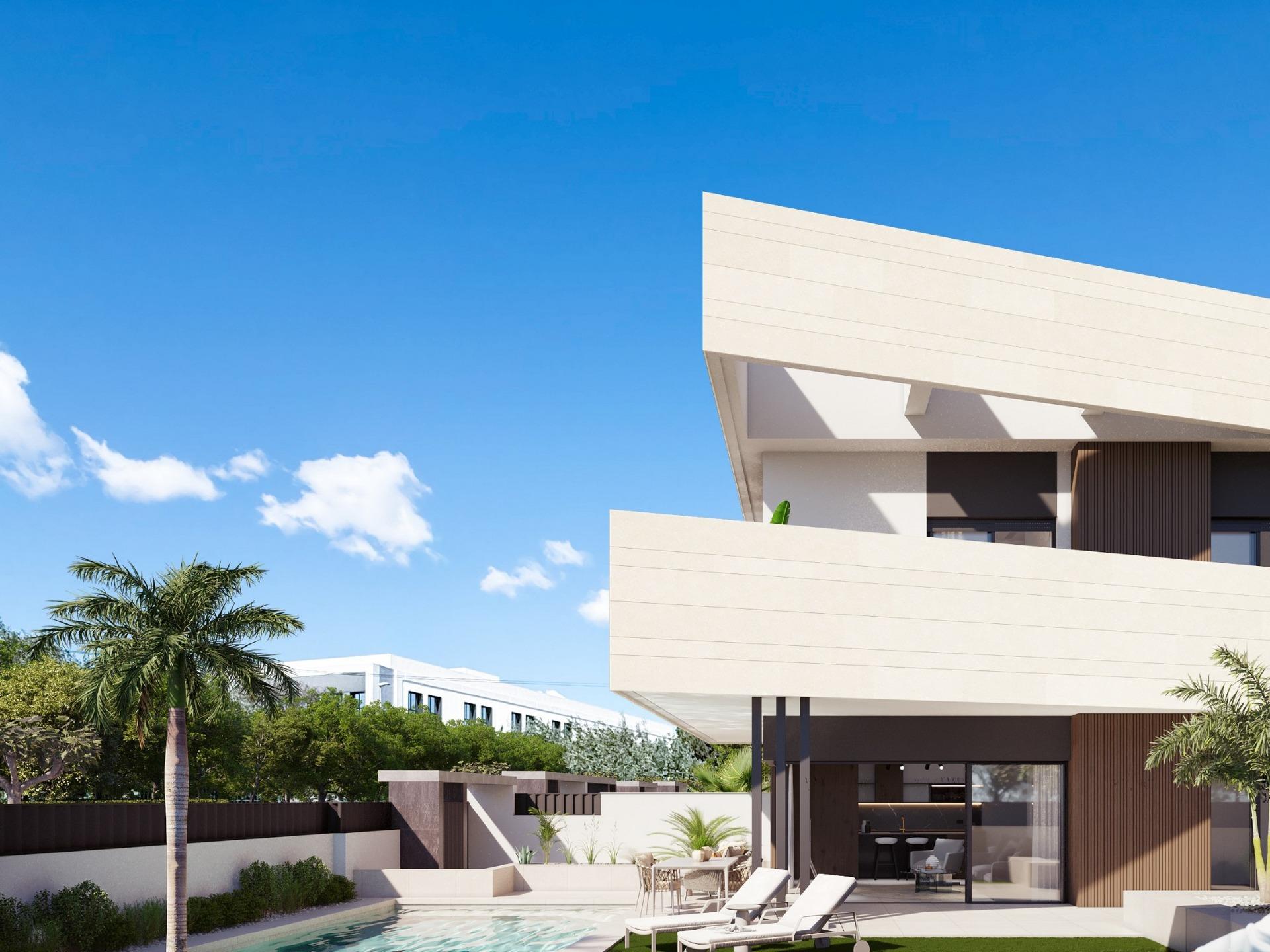 For sale - 3 Bedroom 3 Bathroom Villa in Pilar de La Horadada - parques de Andromeda  - Alicante