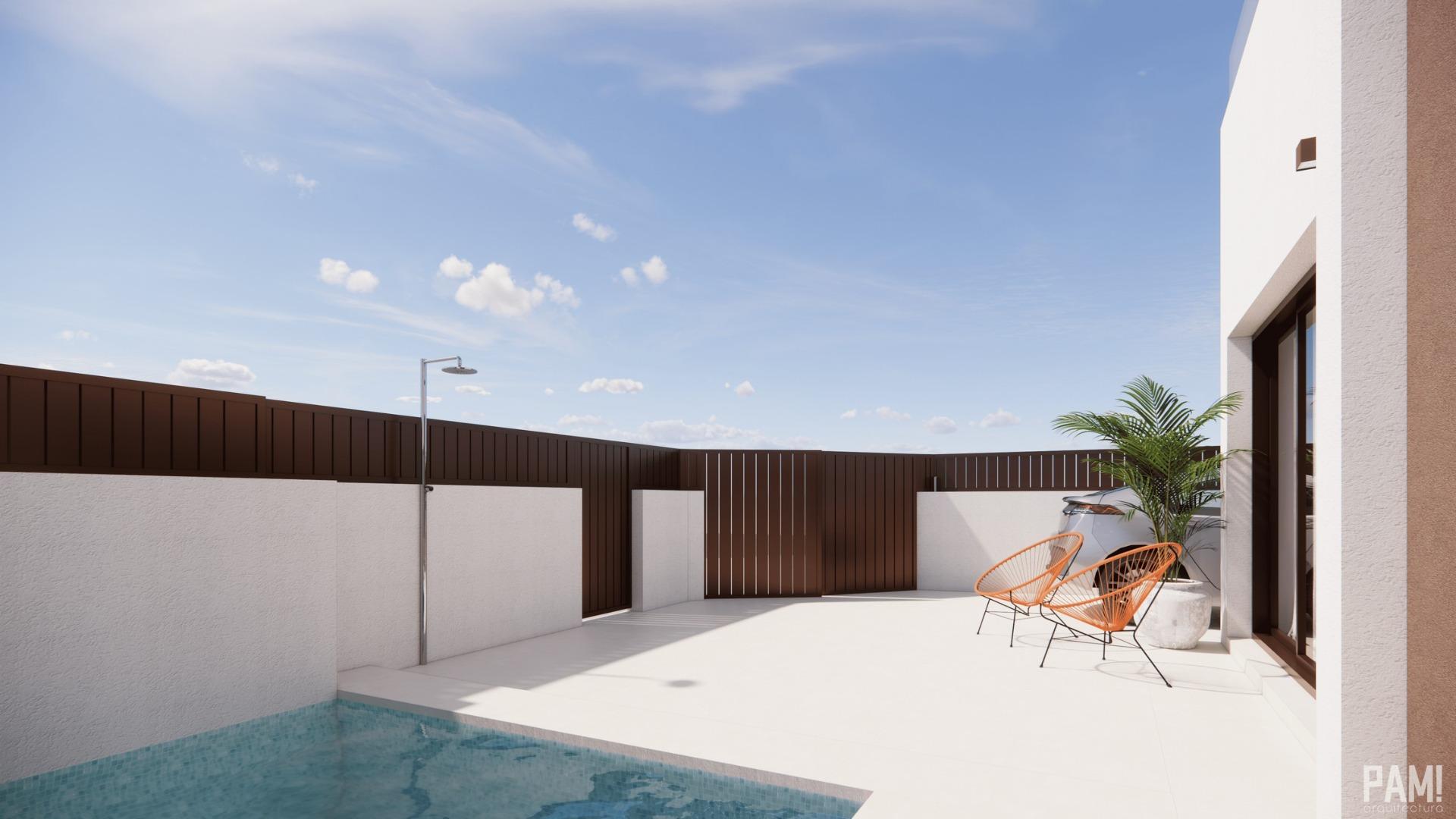 For sale - 3 Bedroom 2 Bathroom Town House in Pilar de La Horadada - Barrio los Segundas  - Alicante