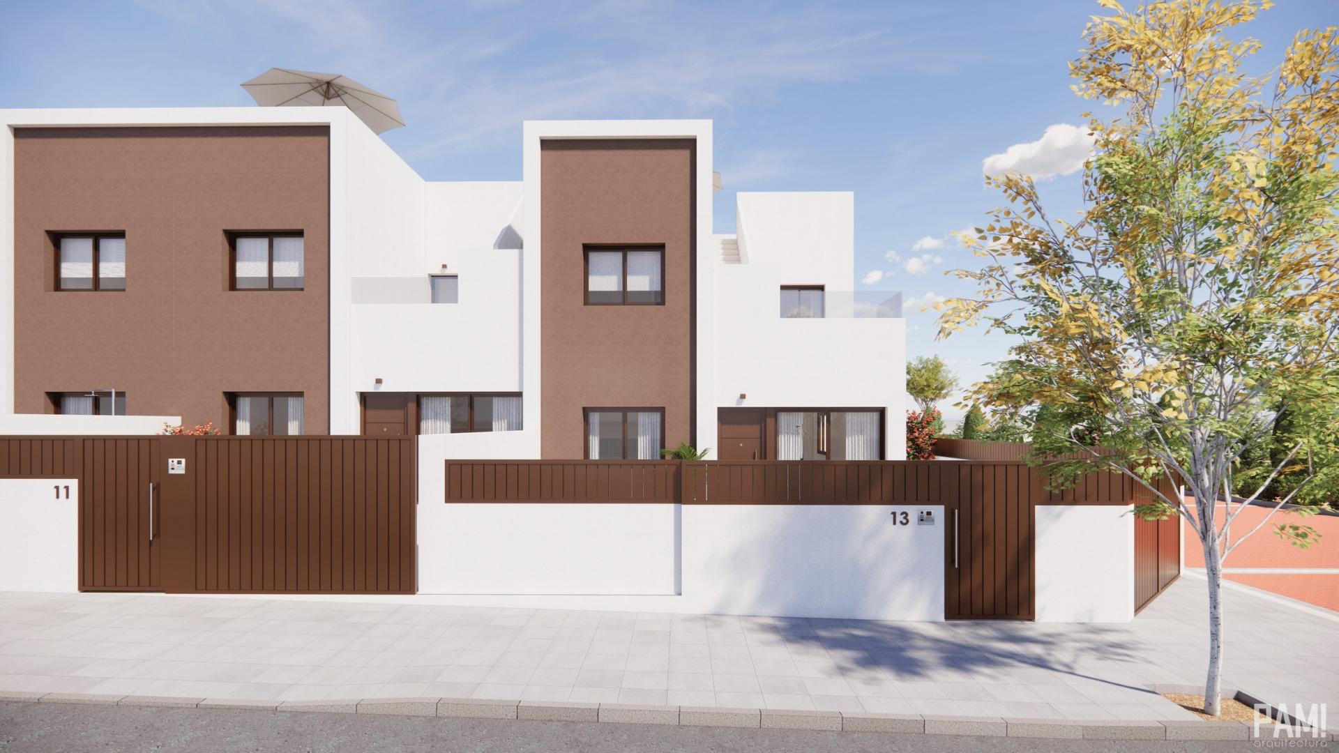 For sale - 3 Bedroom 2 Bathroom Town House in Pilar de La Horadada - Barrio los Segundas  - Alicante