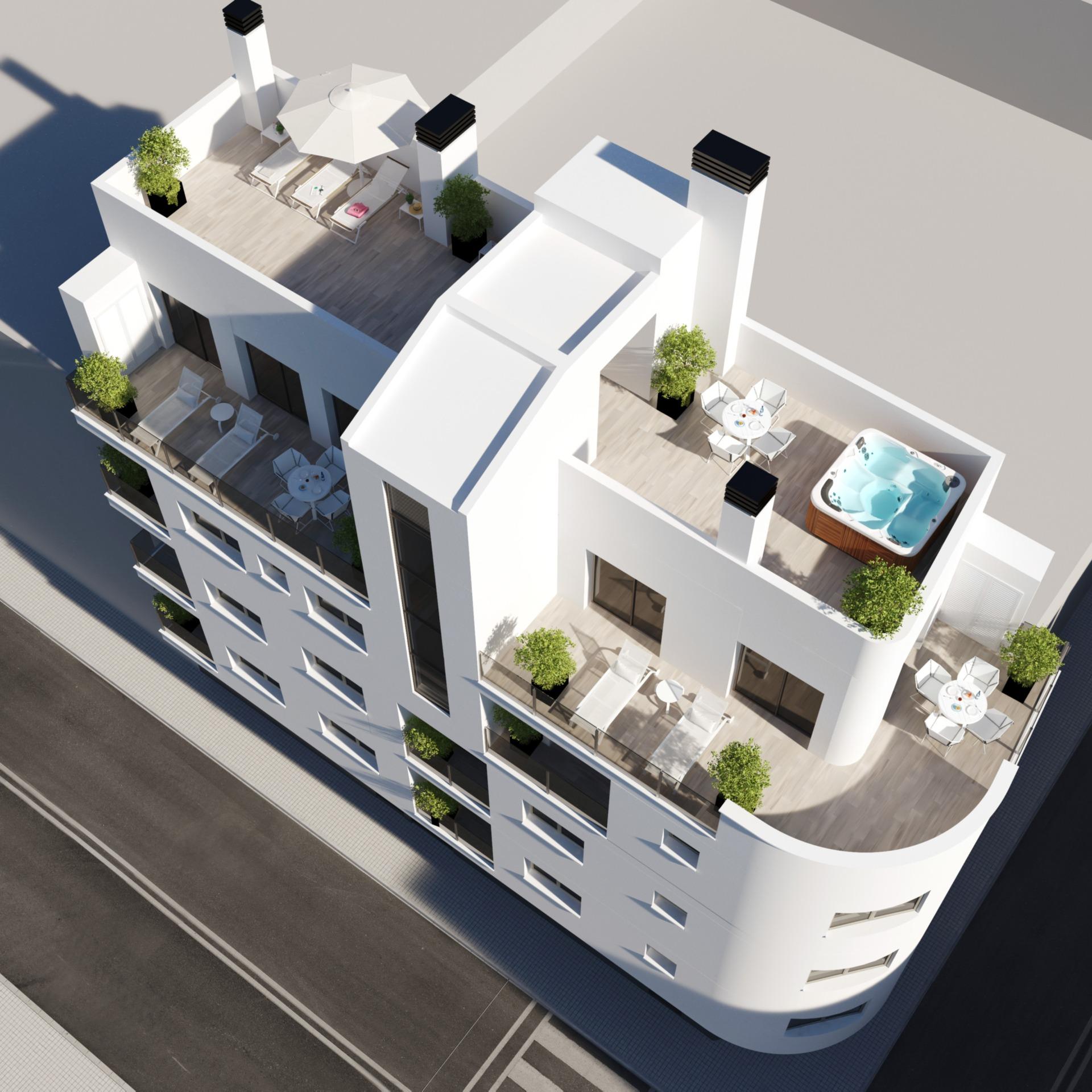 For sale - 1 Bedroom 1 Bathroom Apartment in Torrevieja - Centro  - Alicante