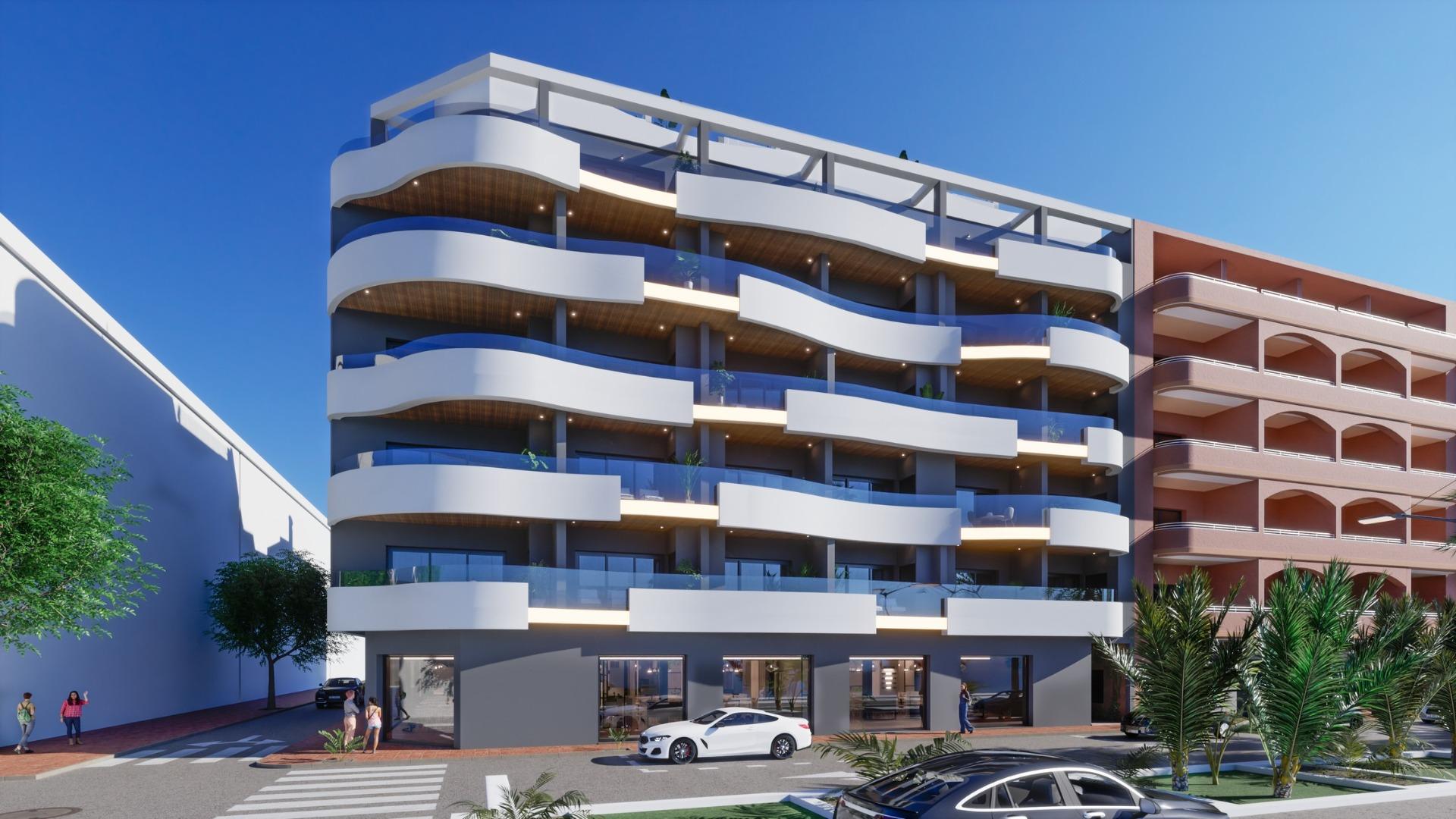 For sale - 2 Bedroom 2 Bathroom Penthouse in Torrevieja - Habaneras  - Alicante