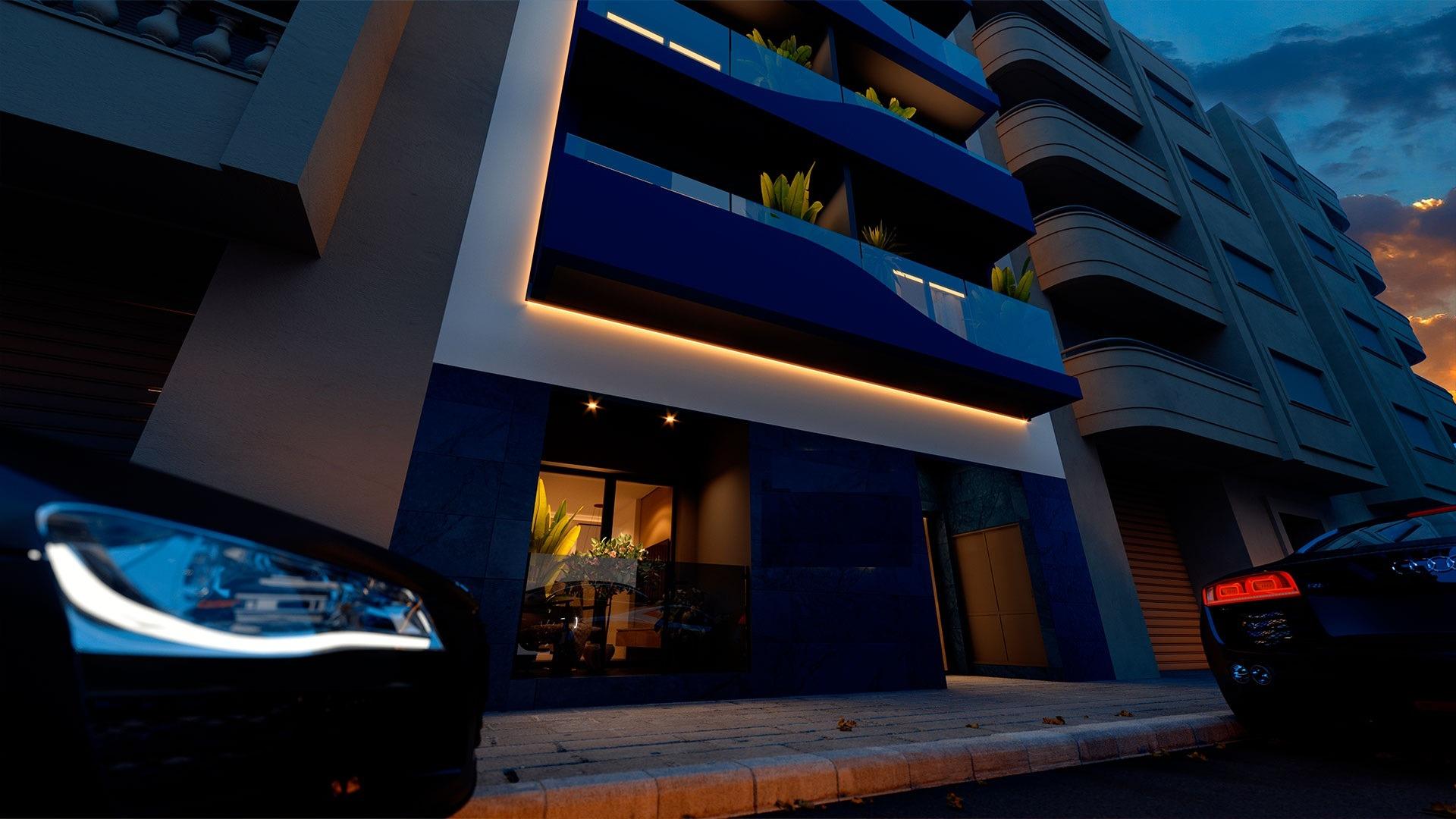 For sale - 1 Bedroom 1 Bathroom Apartment in Torrevieja - Playa del Acequión  - Alicante