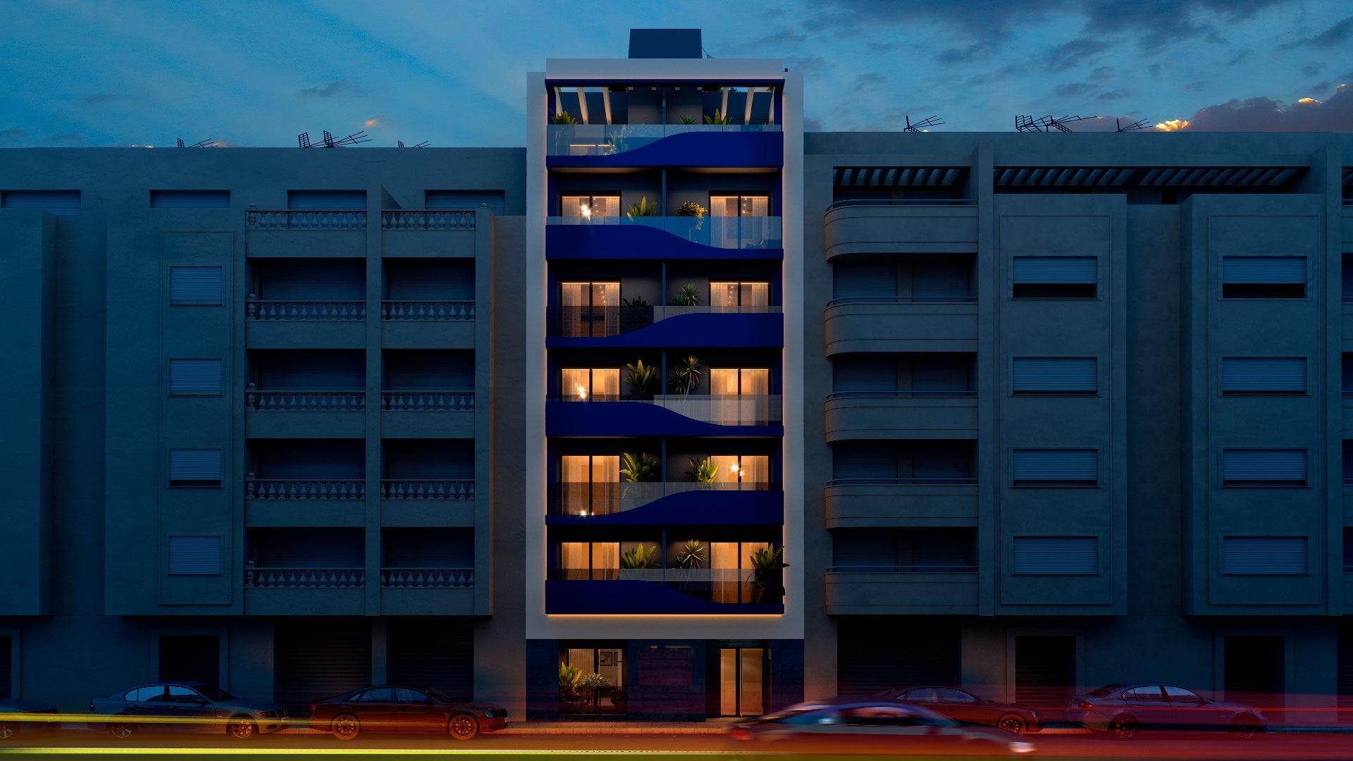 For sale - 1 Bedroom 1 Bathroom Apartment in Torrevieja - Playa del Acequión  - Alicante