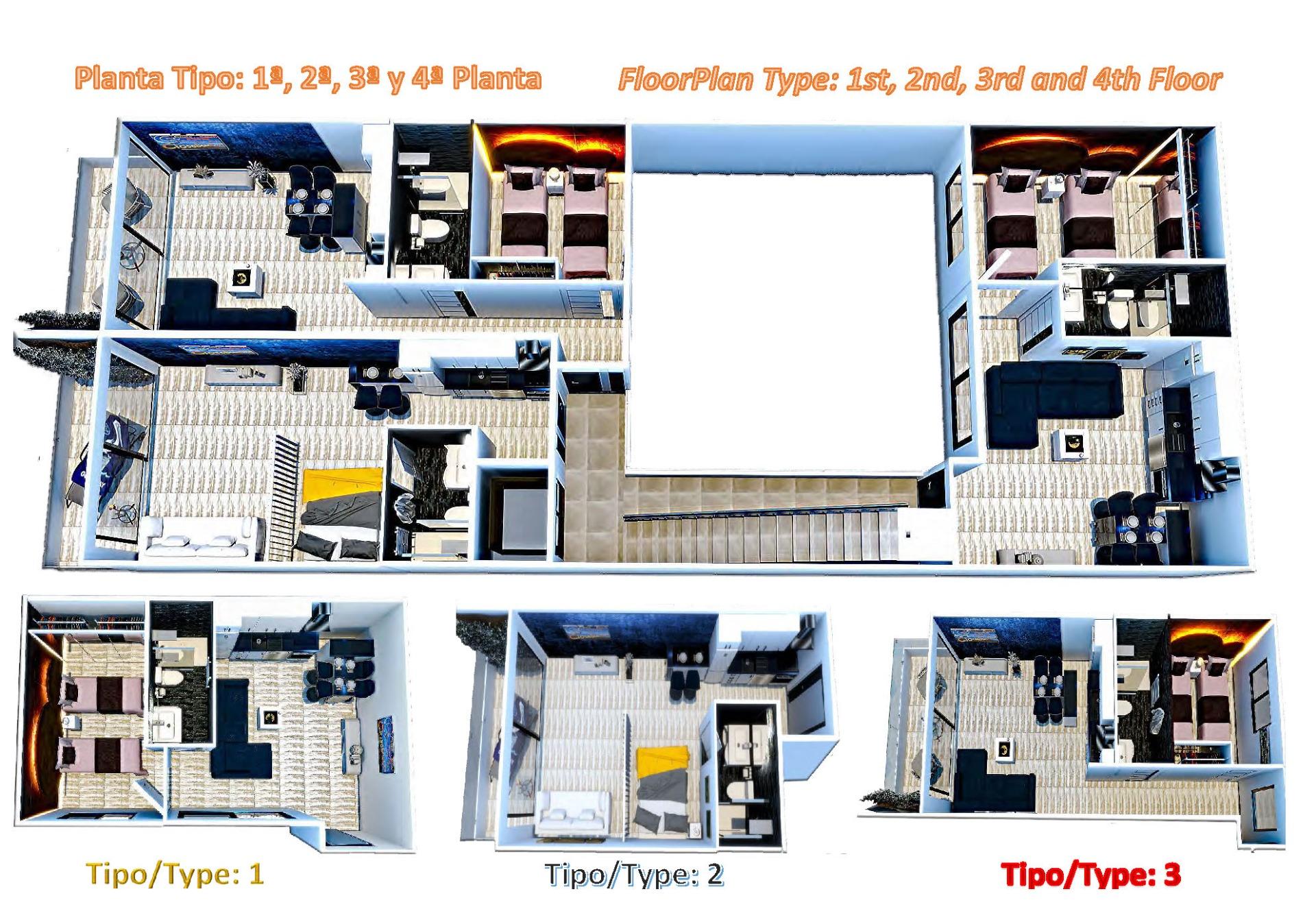 For sale - 1 Bathroom Apartment in Torrevieja - Centro  - Alicante