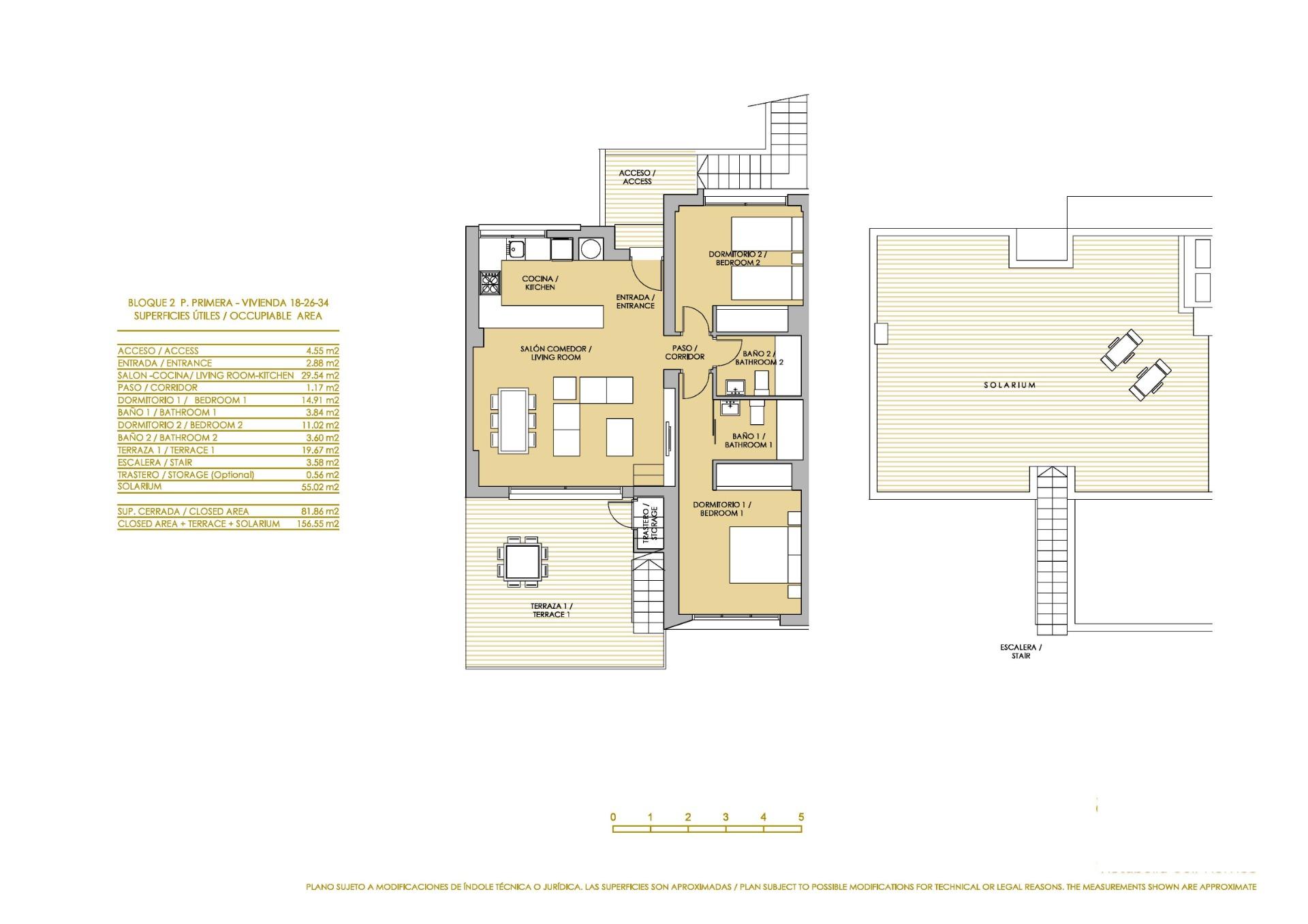 For sale - 2 Bedroom 2 Bathroom Bungalow in Orihuela - Vistabella Golf  - Alicante