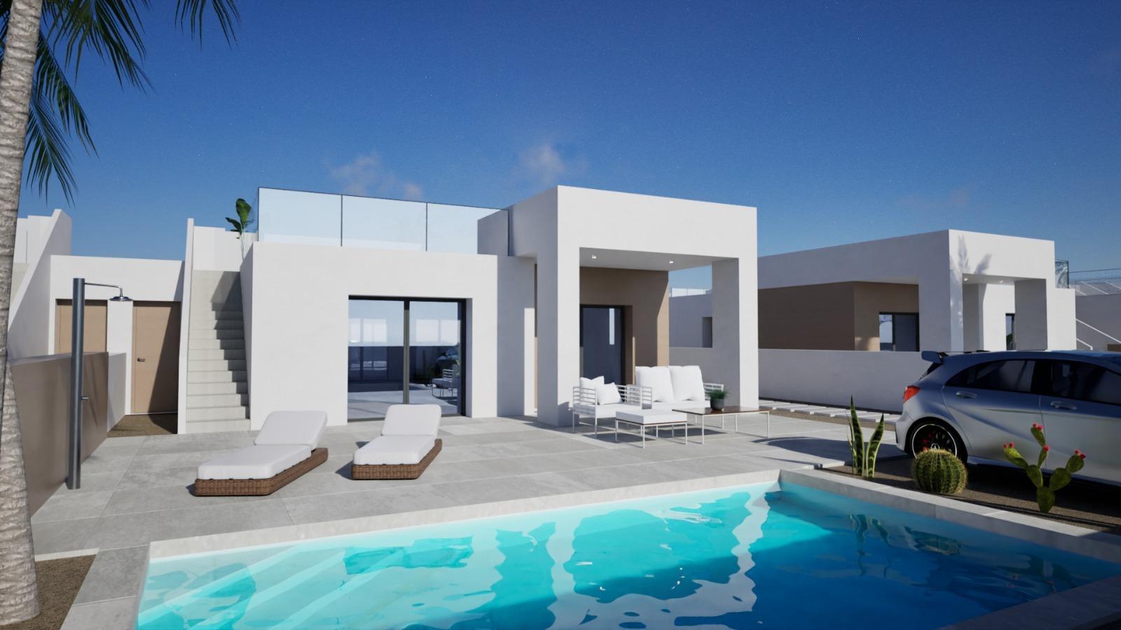 For sale - 3 Bedroom 2 Bathroom Villa in La Romana - Villas de la Romana  - Alicante