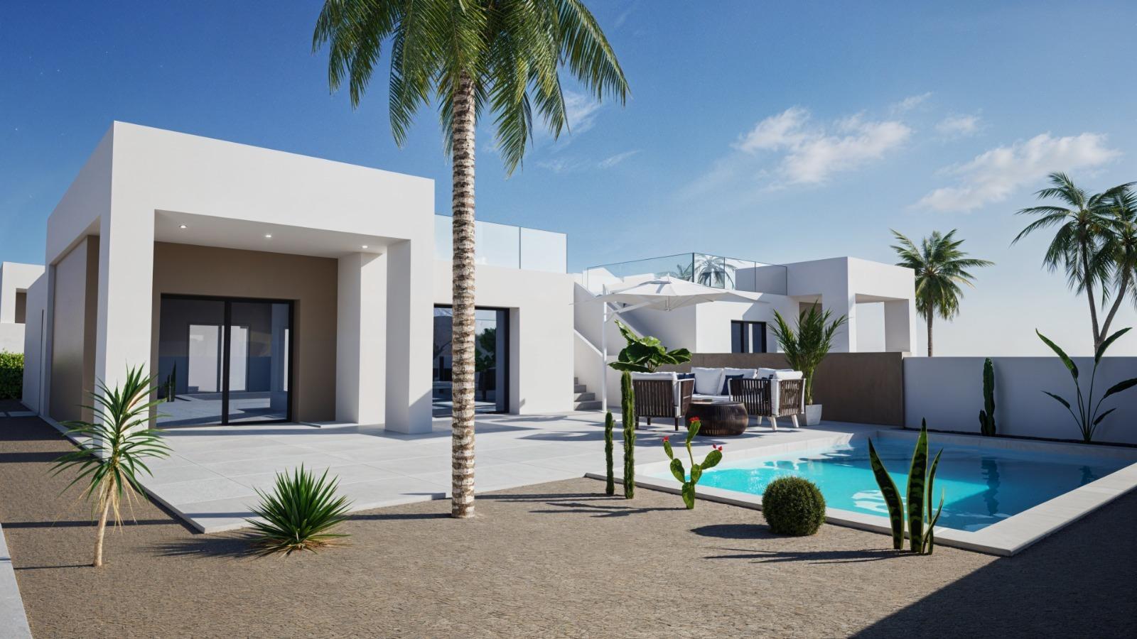 For sale - 3 Bedroom 2 Bathroom Villa in La Romana - Villas de la Romana  - Alicante