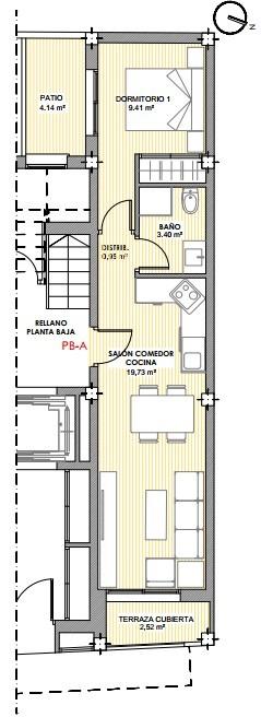 For sale - 1 Bedroom 1 Bathroom Apartment in Torrevieja - Centro  - Alicante