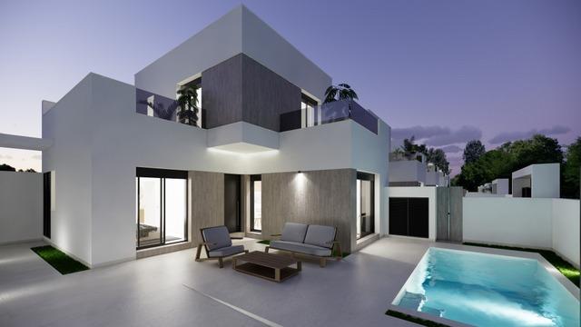 For sale - 3 Bedroom 2 Bathroom Villa in San Fulgencio - Polideportivo  - Alicante