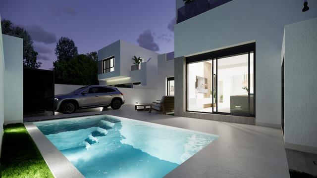 For sale - 3 Bedroom 2 Bathroom Villa in San Fulgencio - Polideportivo  - Alicante