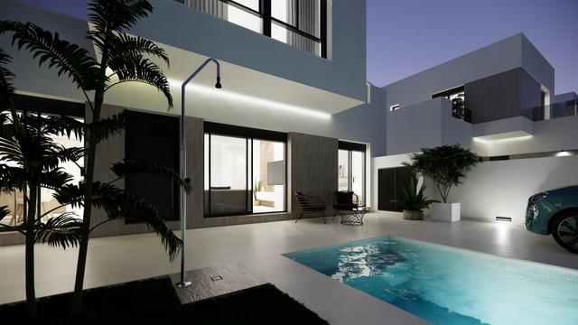 For sale - 3 Bedroom 2 Bathroom Villa in San Fulgencio - Polideportivo  - Alicante